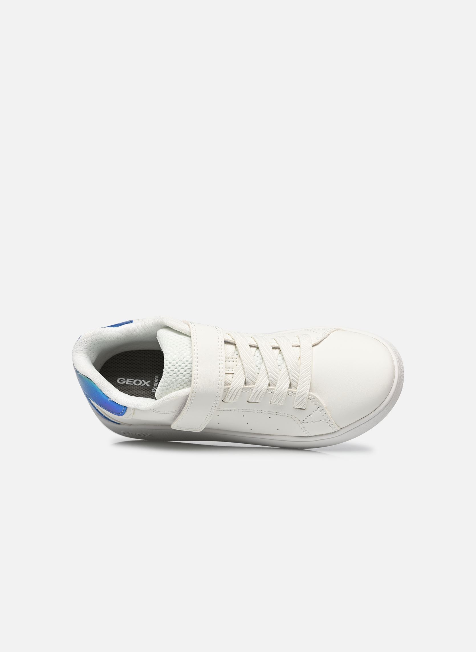Niedrige Sneaker J ECLYPER GIRL B mädchen weiß Geox Niedrige Sneaker J ECLYPER GIRL B mädchen weiß White/Bleu