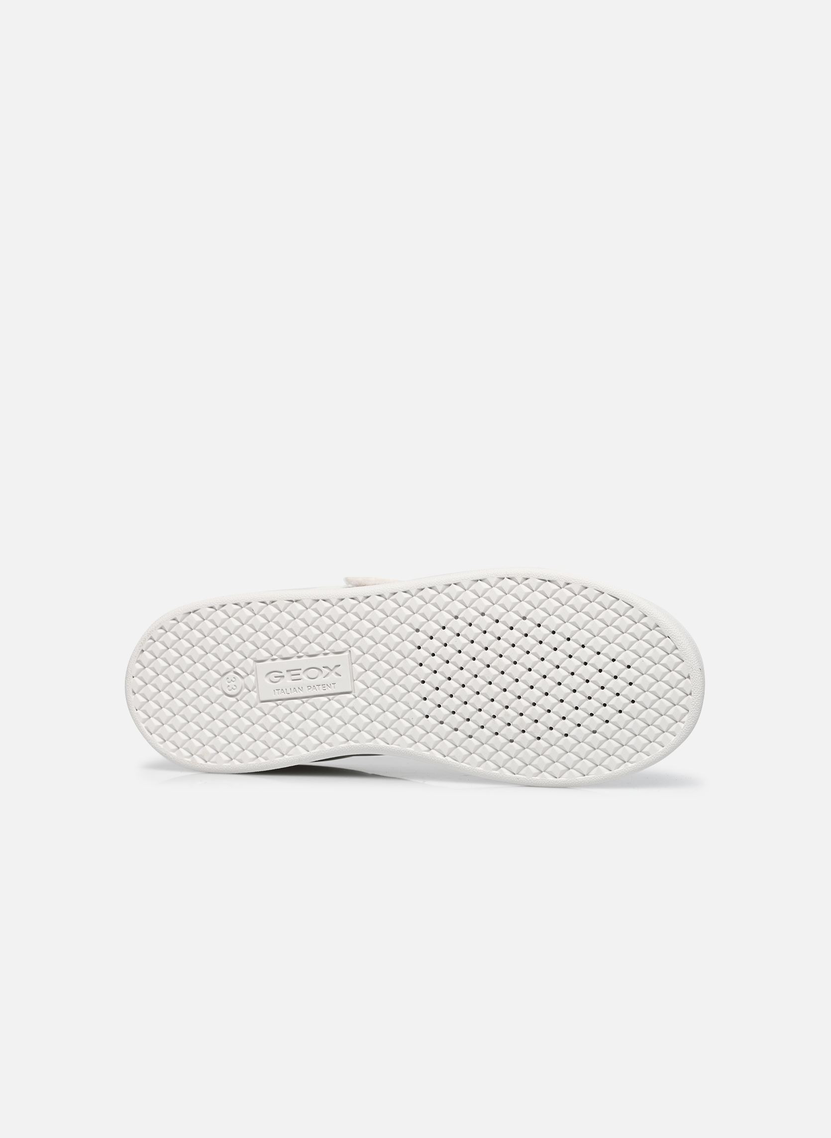 Niedrige Sneaker J ECLYPER GIRL B mädchen weiß Geox Niedrige Sneaker J ECLYPER GIRL B mädchen weiß White/Bleu