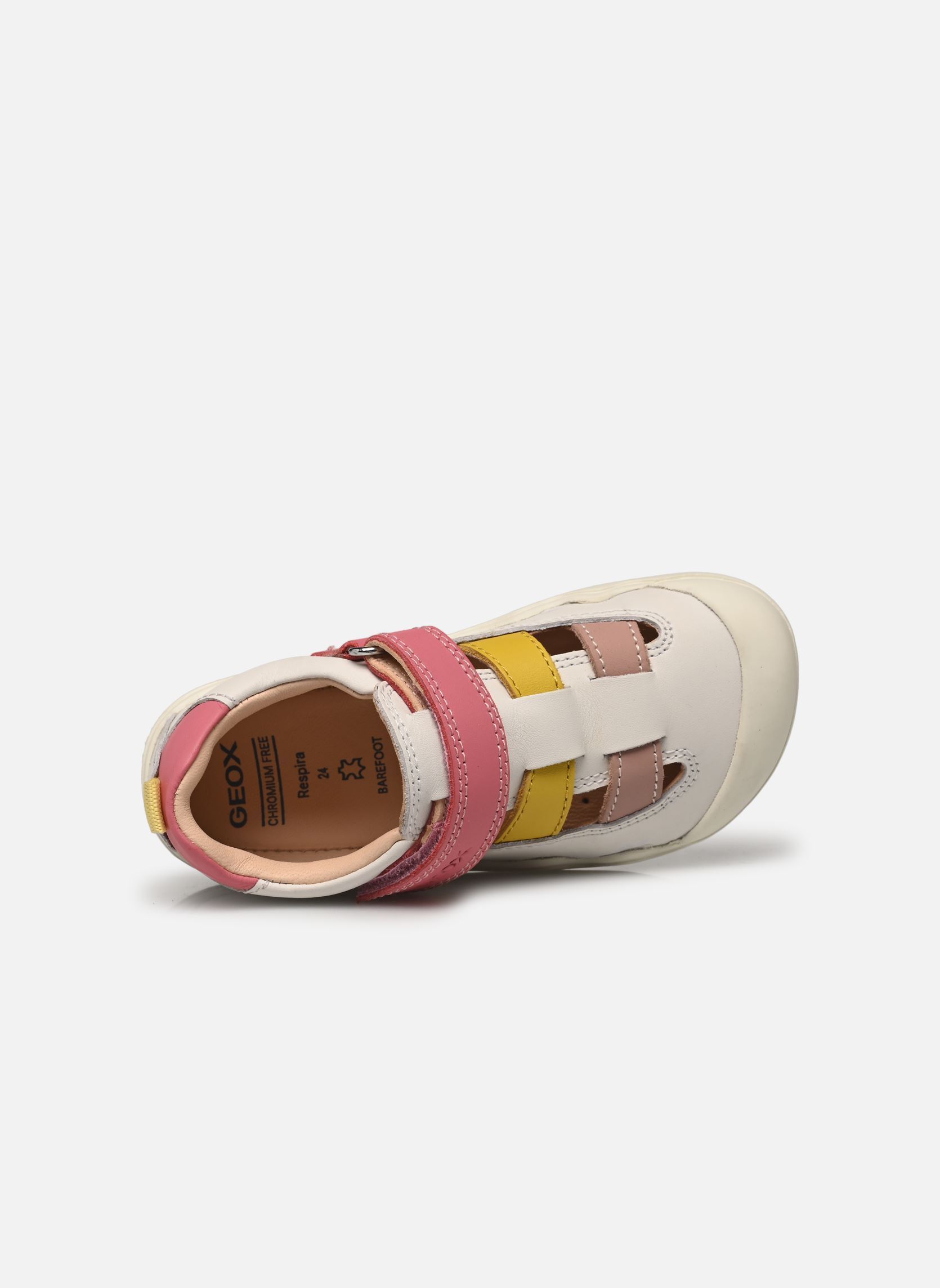 Sneakers basse B STEPPIEUP GIRL B bambina beige Geox Sneakers basse B STEPPIEUP GIRL B bambina beige White/Dk Pink