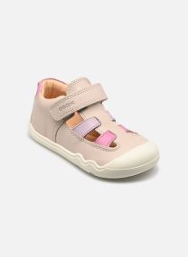Sneakers basse B STEPPIEUP GIRL B bambina beige