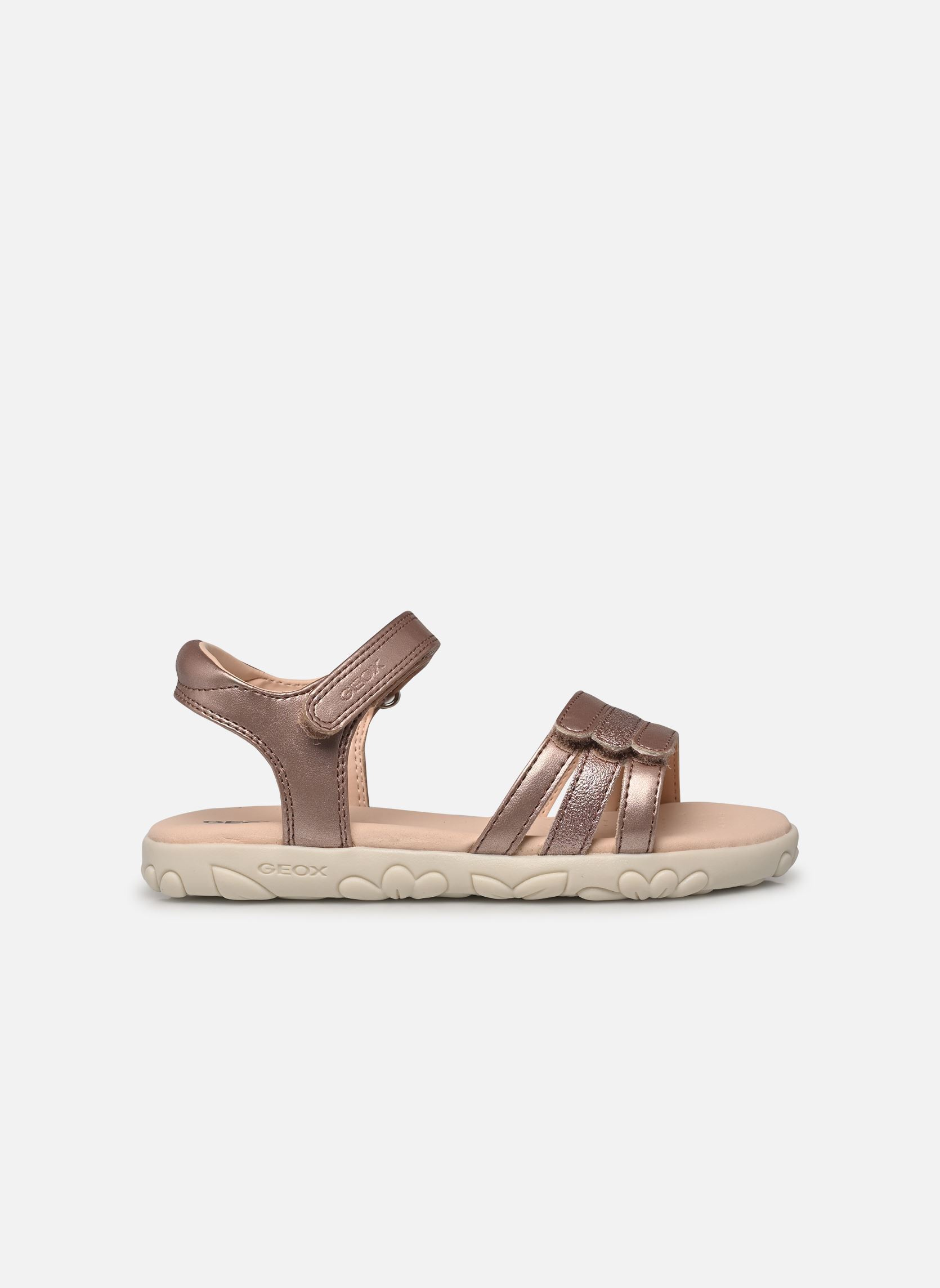 Sandalen J SANDAL HAITI GIRL B meisjes roze Geox Sandalen J SANDAL HAITI GIRL B meisjes roze ROSE PÂLE