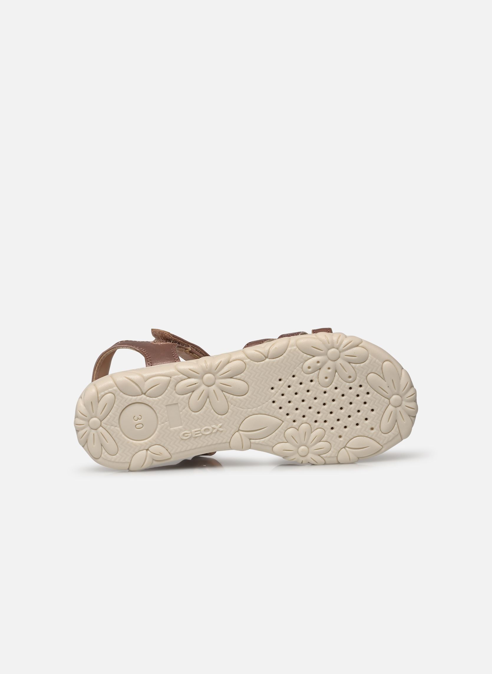 Sandalen J SANDAL HAITI GIRL B meisjes roze Geox Sandalen J SANDAL HAITI GIRL B meisjes roze ROSE PÂLE