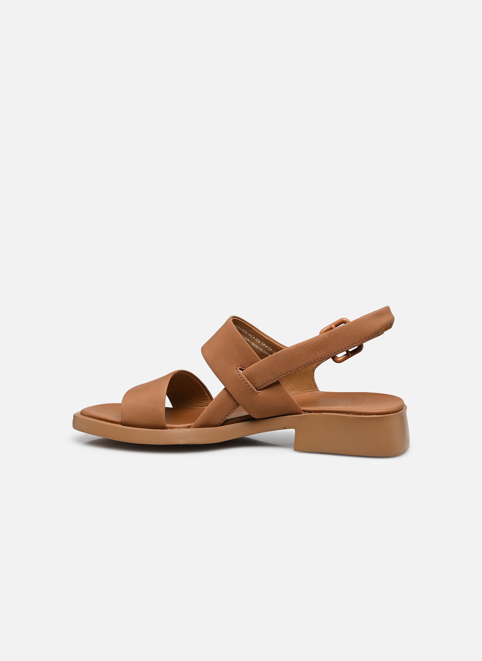 Platte sandalen Dana K201486 dames bruin Camper Platte sandalen Dana K201486 dames bruin Drybuck Area