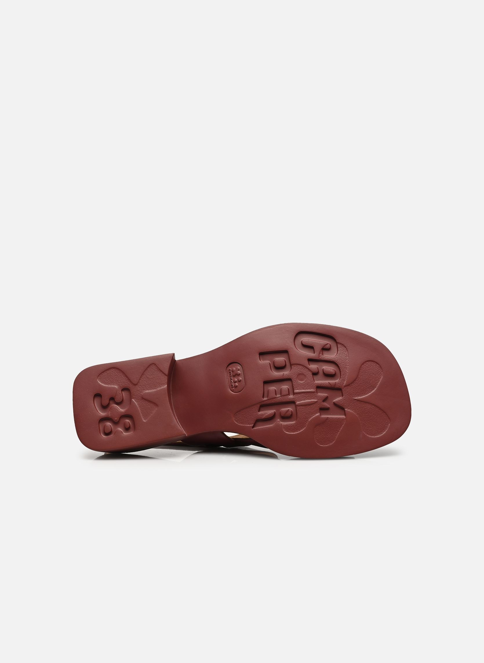 Sandalias planas Dana K201486 mujer burdeos Camper Sandalias planas Dana K201486 mujer burdeos Ultrasoft Garnet