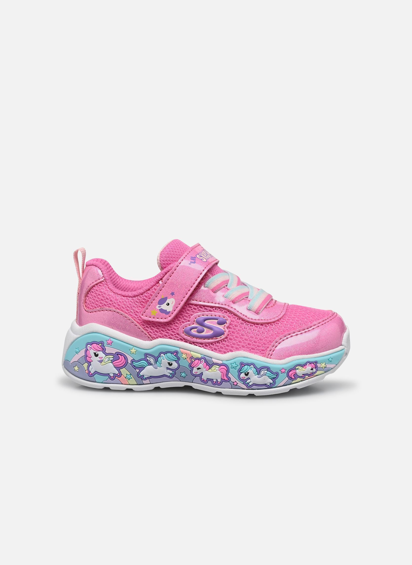 Baskets Play Scene - Fun Squad fille rose Skechers Baskets Play Scene - Fun Squad fille rose PKMT