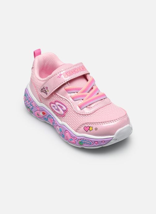 Skechers Baskets Play Scene - Fun Squad fille rose