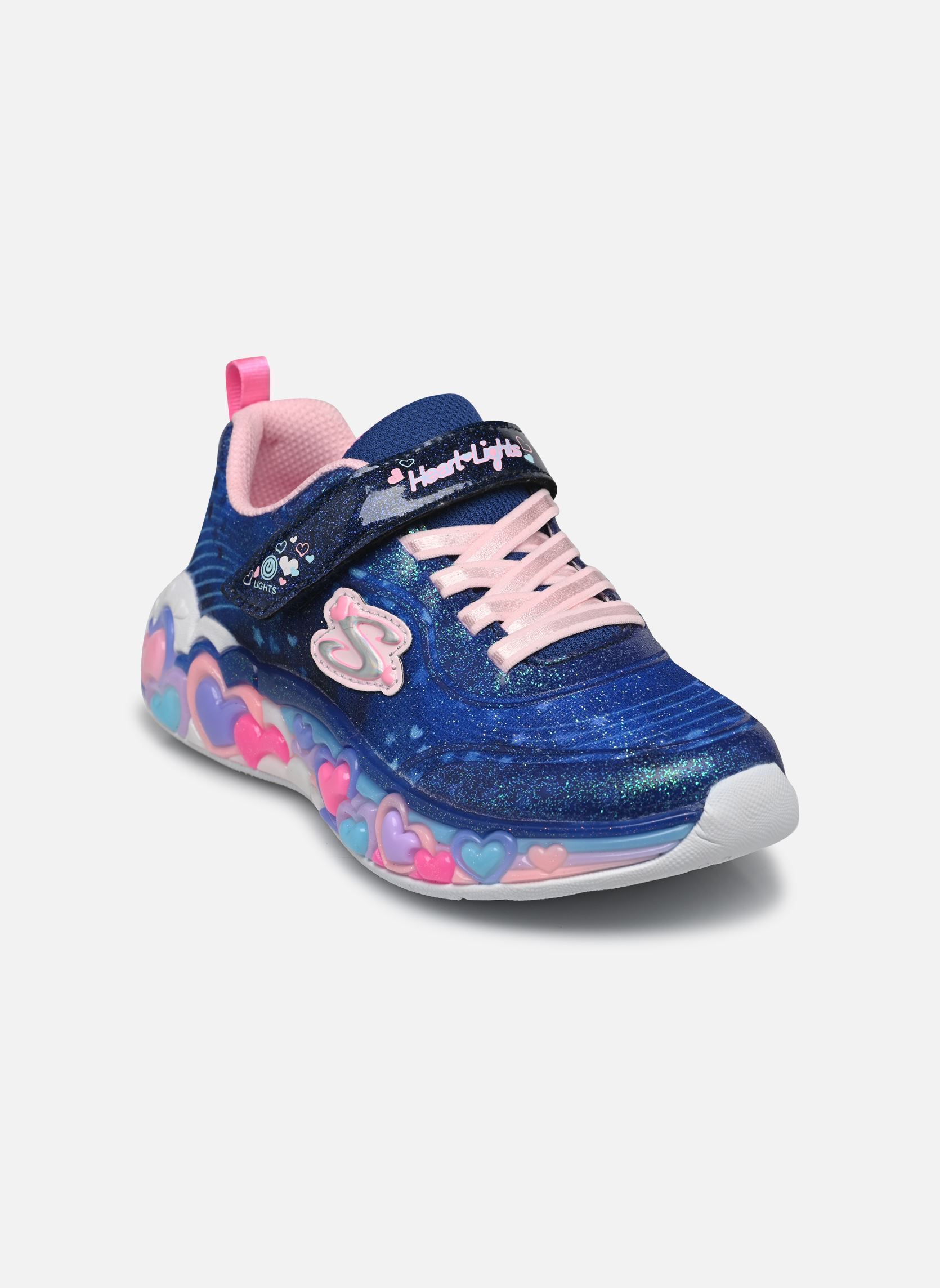 Baskets basses enfant Skechers Eternal Heart Lights