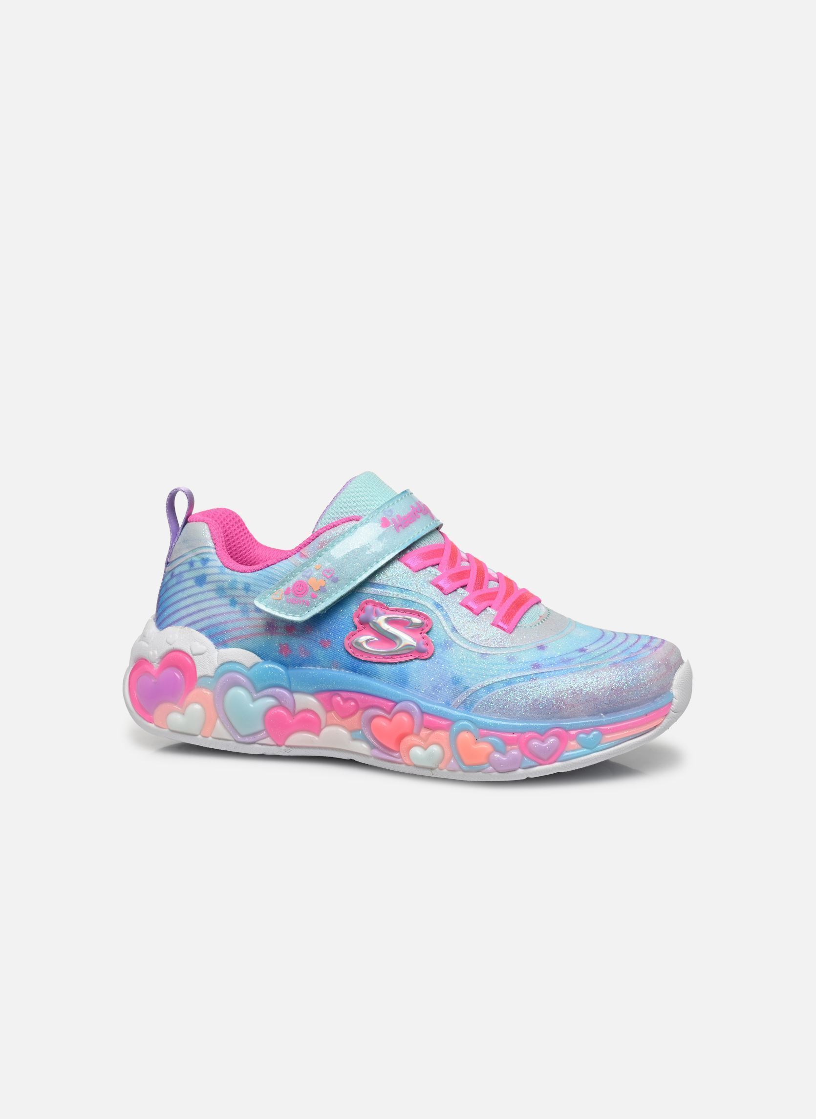 Sneakers Eternal Heart Lights meisjes blauw Skechers Sneakers Eternal Heart Lights meisjes blauw LBMT