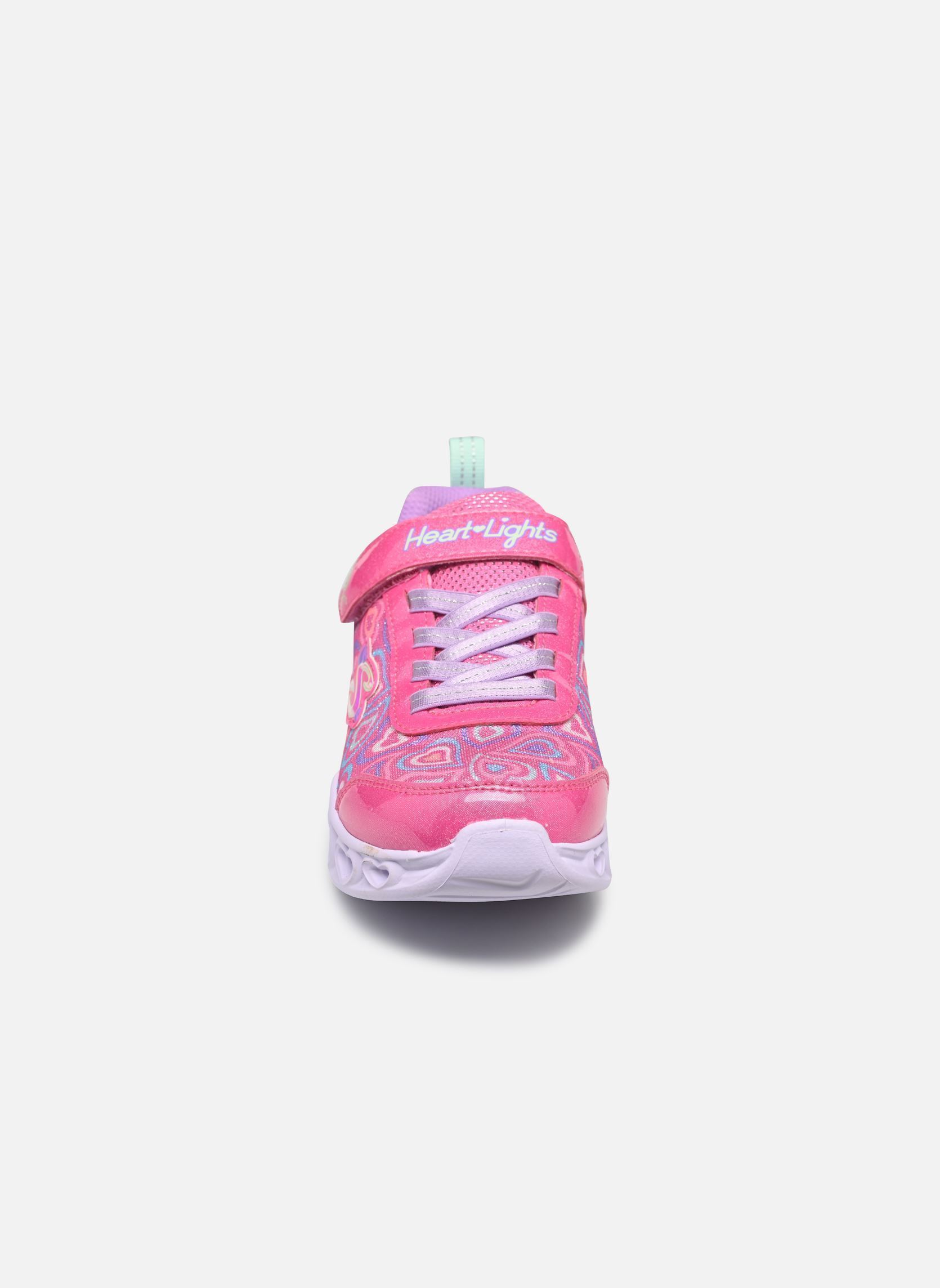 Baskets Heart Lights - Boogie Love fille rose Skechers Baskets Heart Lights - Boogie Love fille rose HPMT