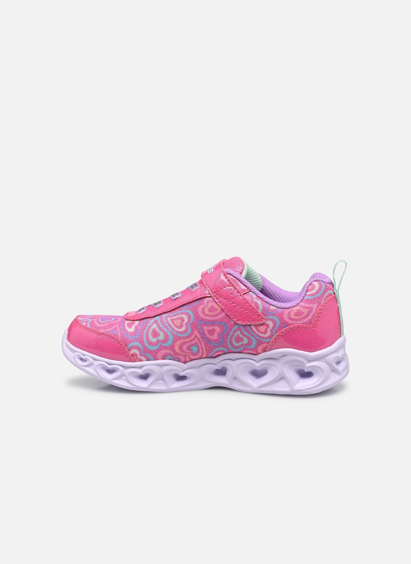 Baskets Heart Lights - Boogie Love fille rose Skechers Baskets Heart Lights - Boogie Love fille rose HPMT