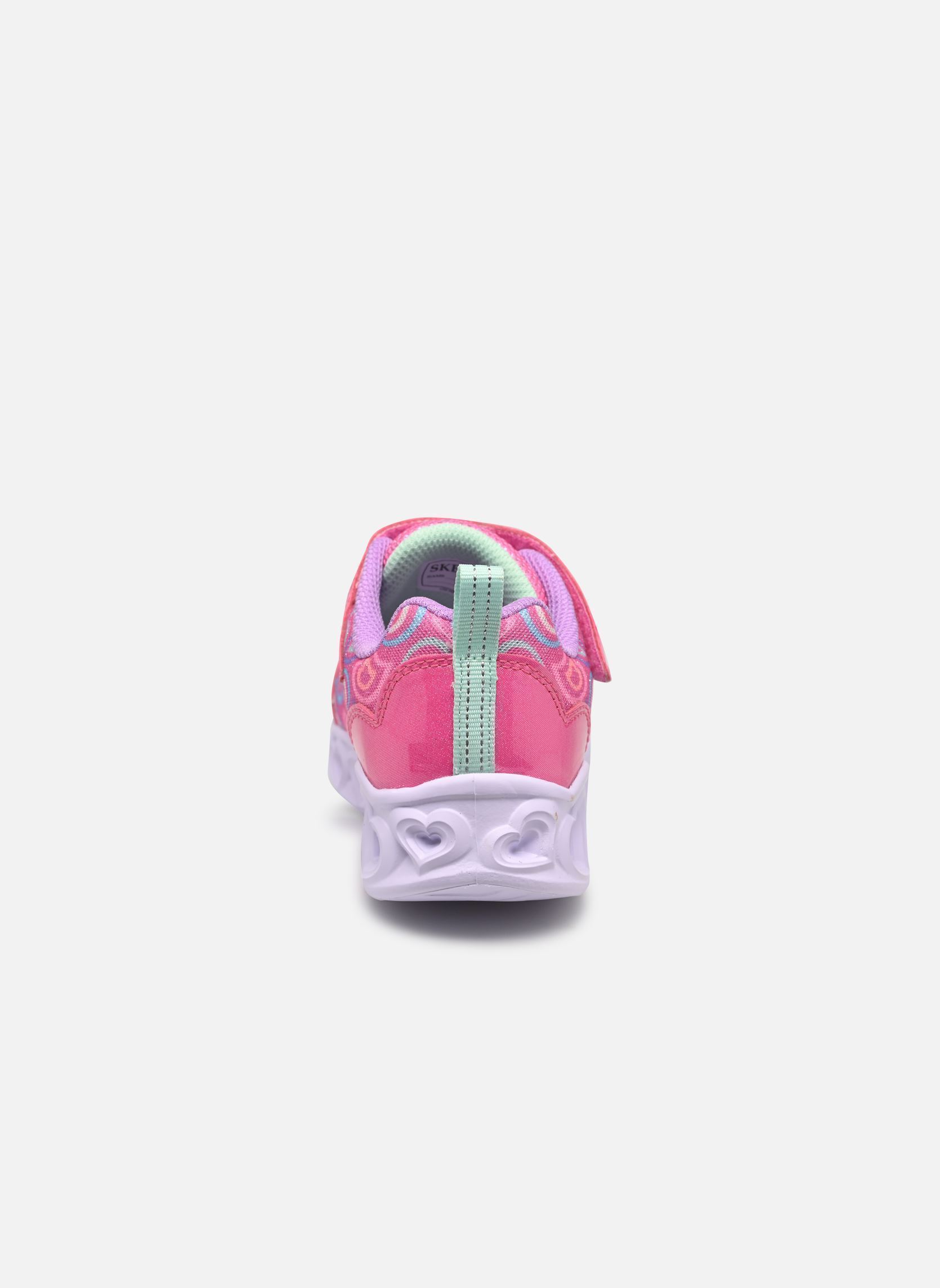 Baskets Heart Lights - Boogie Love fille rose Skechers Baskets Heart Lights - Boogie Love fille rose HPMT