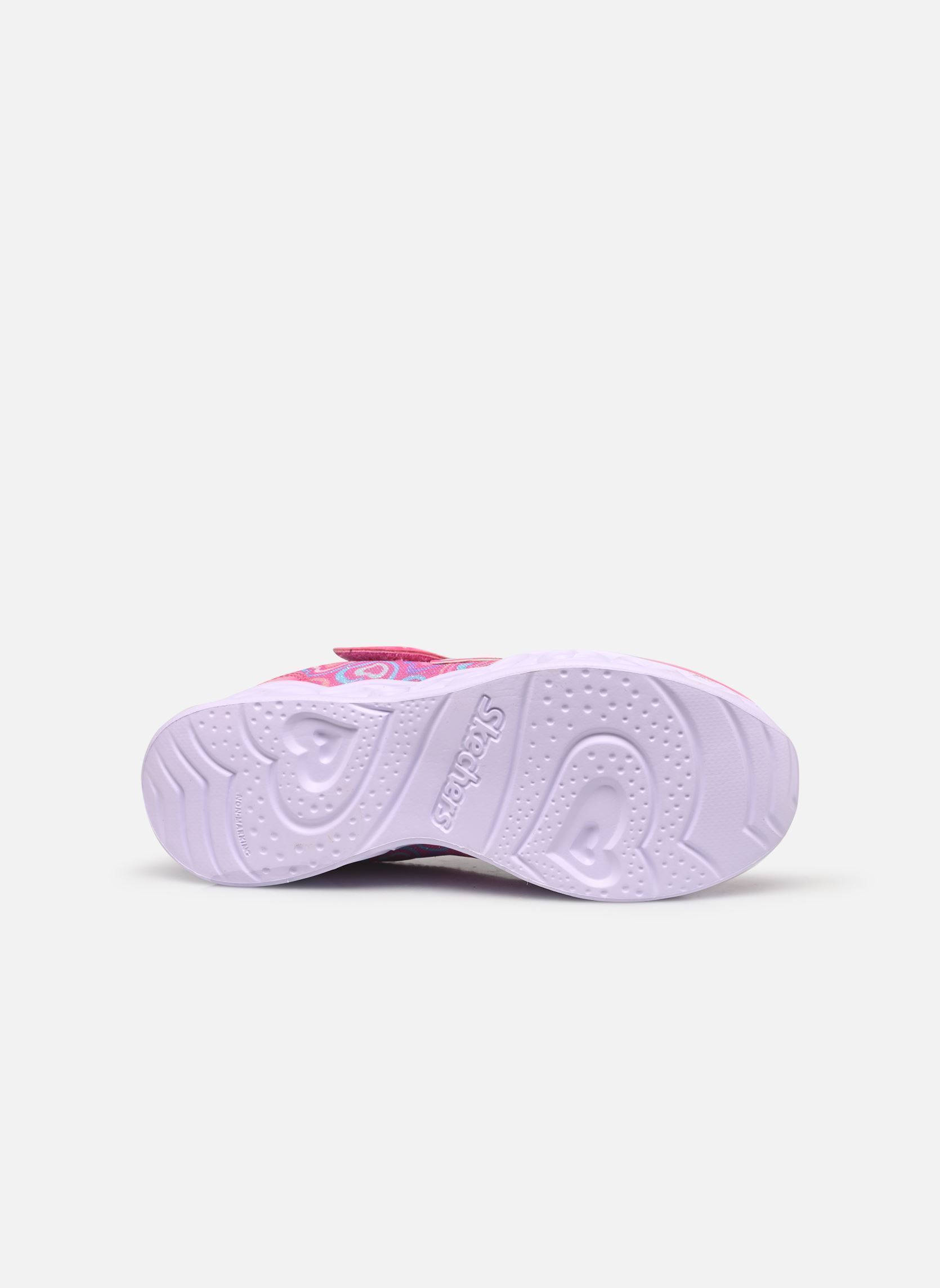 Baskets Heart Lights - Boogie Love fille rose Skechers Baskets Heart Lights - Boogie Love fille rose HPMT