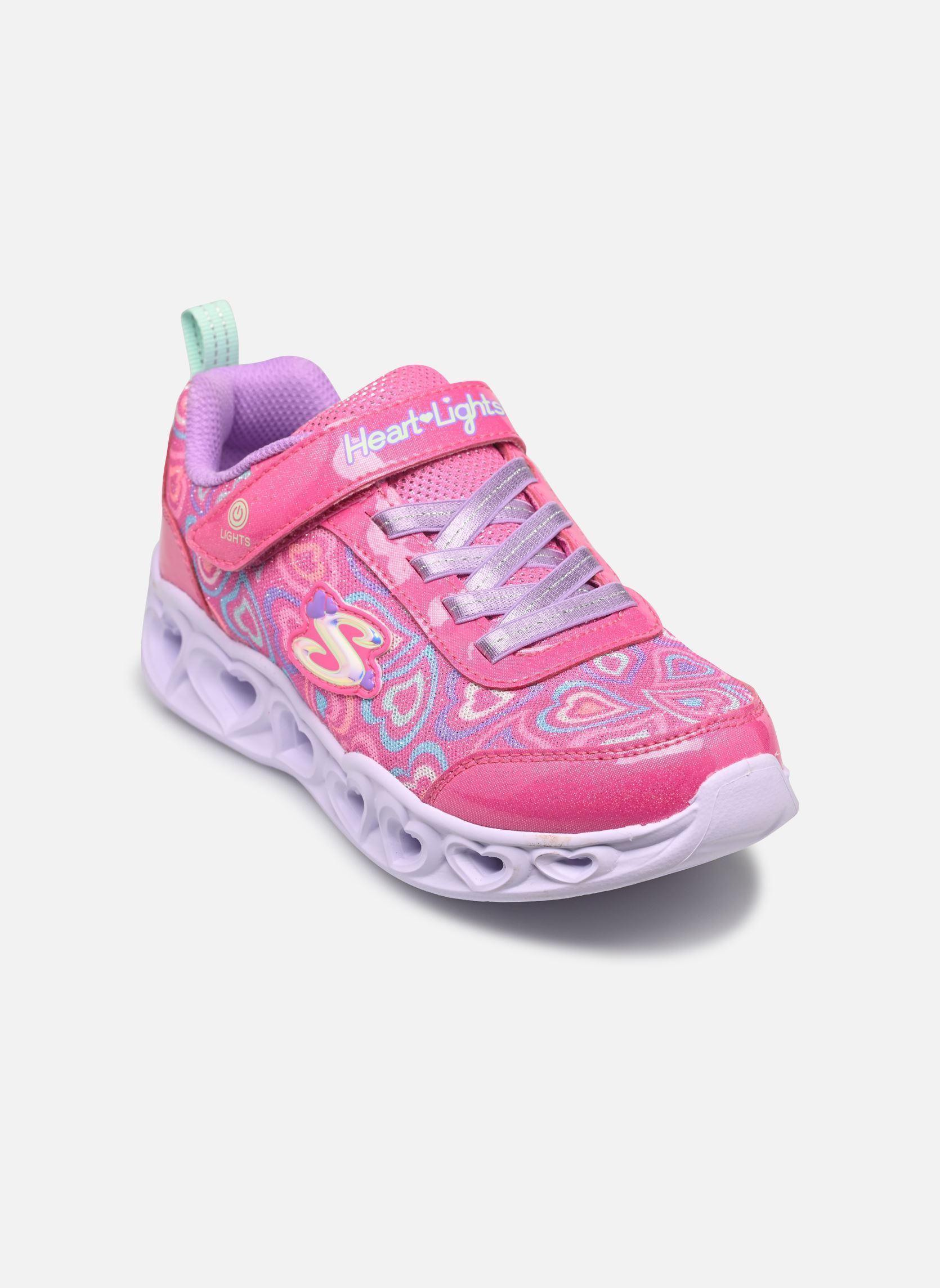 Baskets Skechers Heart Lights Boogie Love pour Enfant