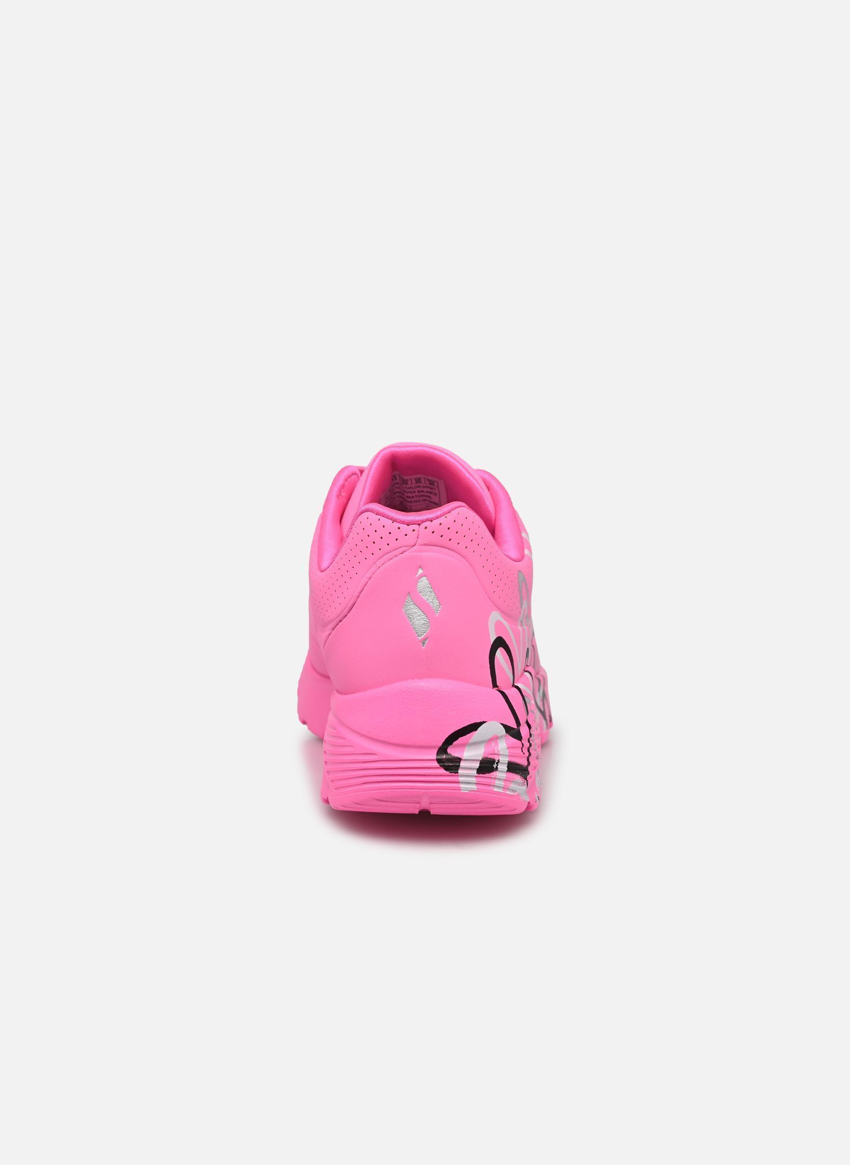 Baskets Uno Lite - Metallic Love Goldcrown fille rose Skechers Baskets Uno Lite - Metallic Love Goldcrown fille rose HPMT