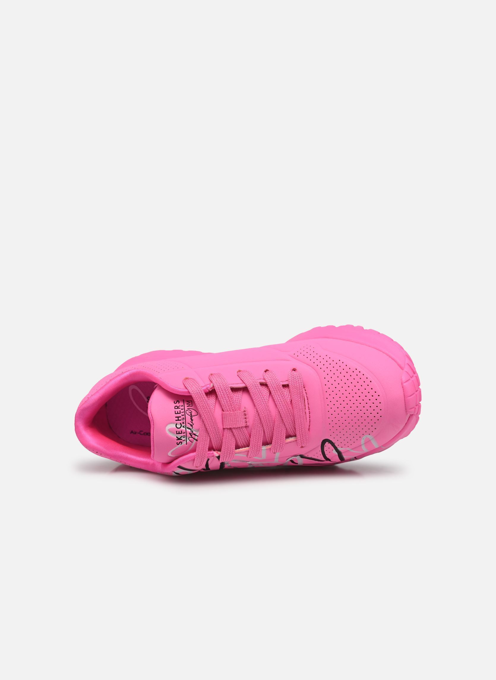 Baskets Uno Lite - Metallic Love Goldcrown fille rose Skechers Baskets Uno Lite - Metallic Love Goldcrown fille rose HPMT