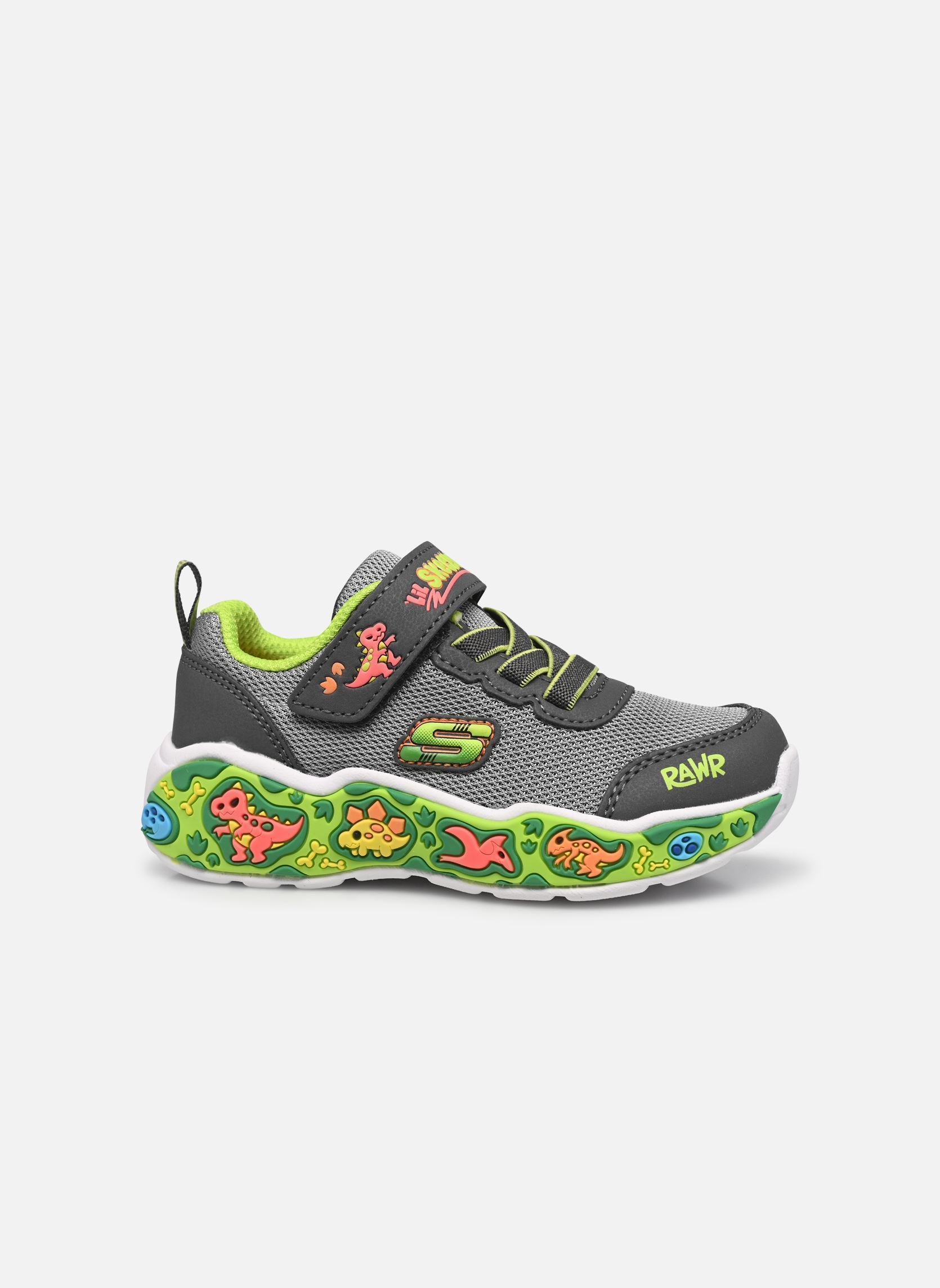 Baskets Play Scene garçon gris Skechers Baskets Play Scene garçon gris CCLM