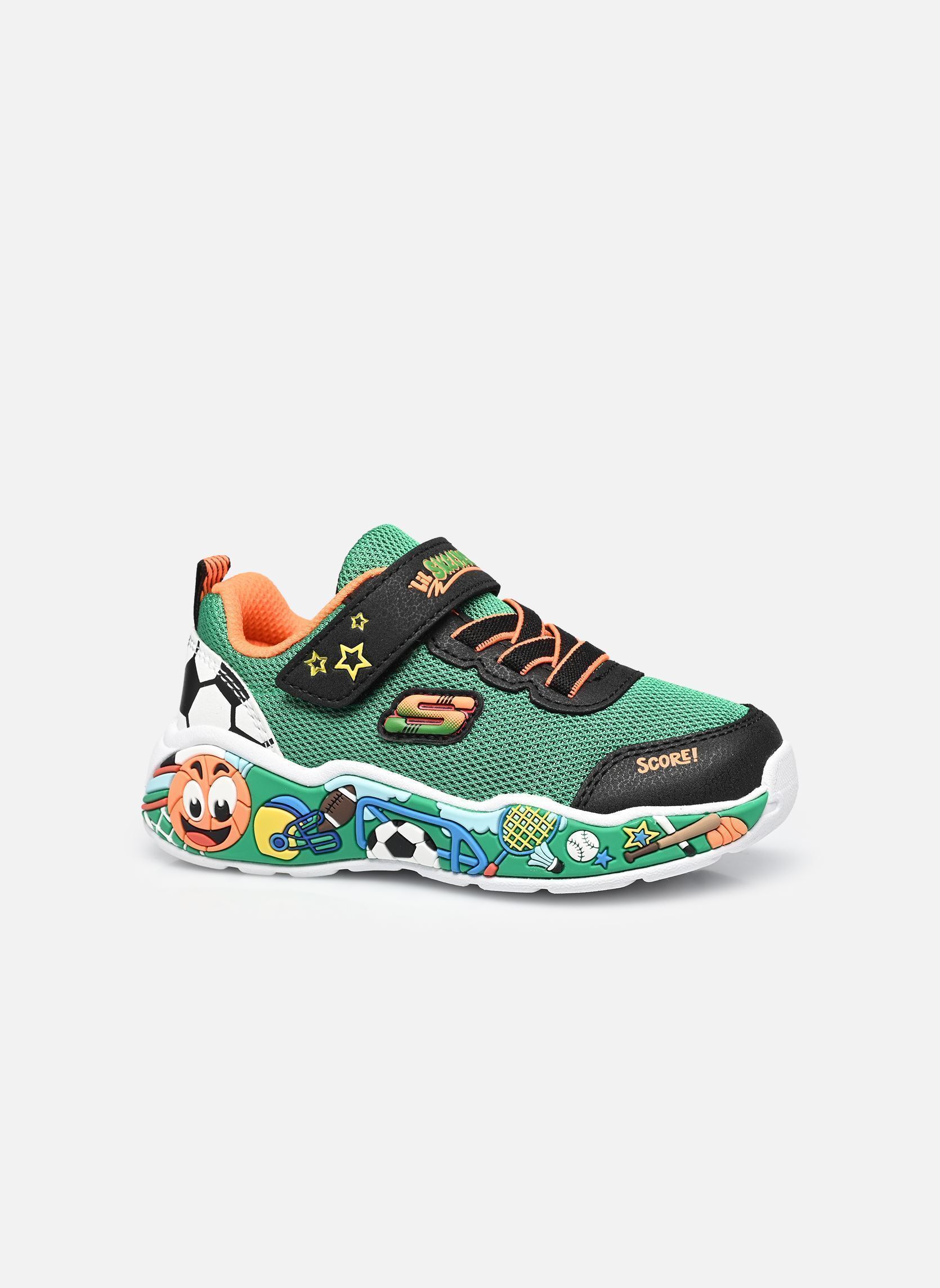 Baskets Play Scene garçon vert Skechers Baskets Play Scene garçon vert GRMT