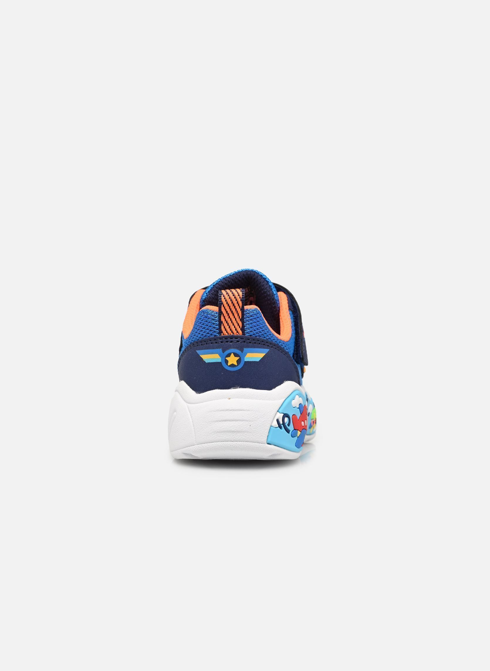 Baskets Play Scene garçon bleu Skechers Baskets Play Scene garçon bleu BLNV