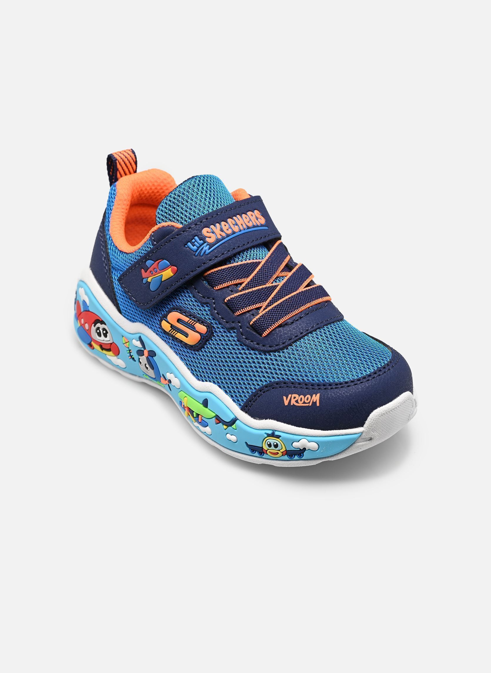 Baskets basses enfant Skechers - vue 2