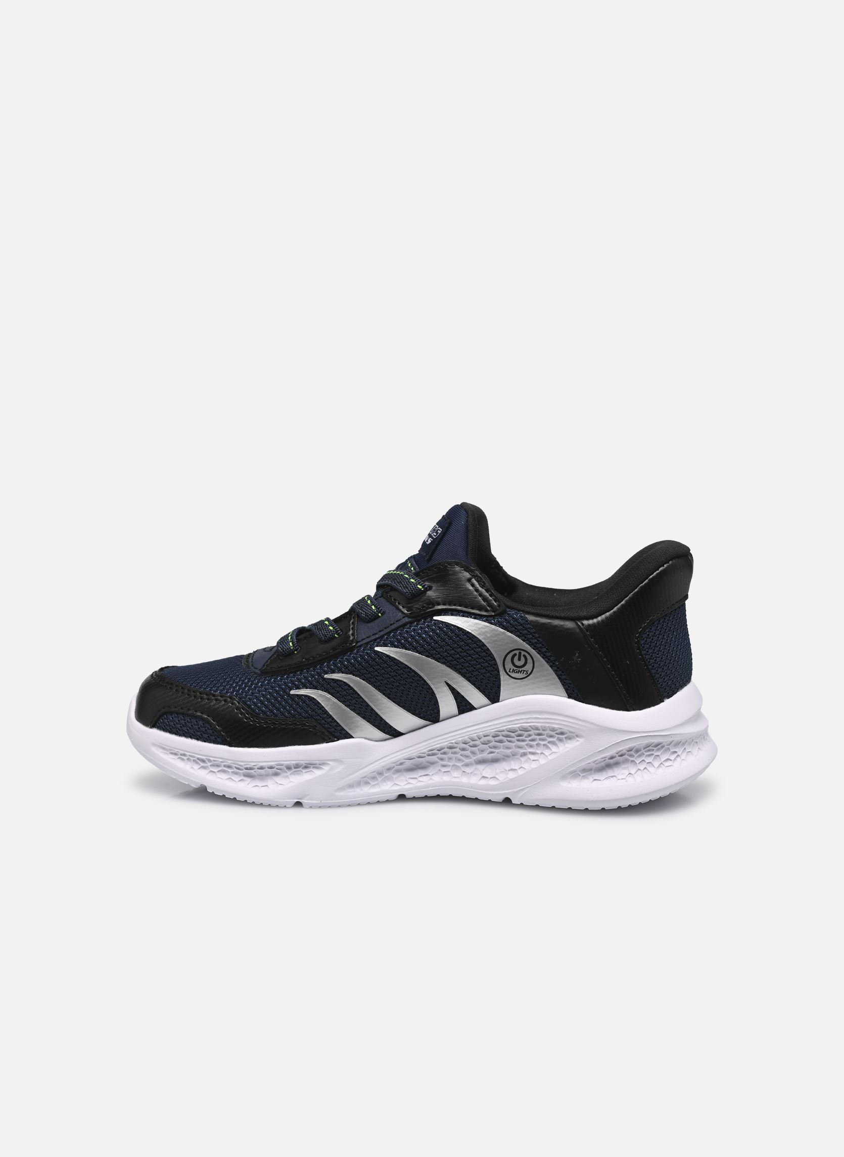 Baskets SLIP-INS Skechers Meteor-Lights - Brisk- garçon bleu Skechers Baskets SLIP-INS Skechers Meteor-Lights - Brisk- garçon bleu NVBK