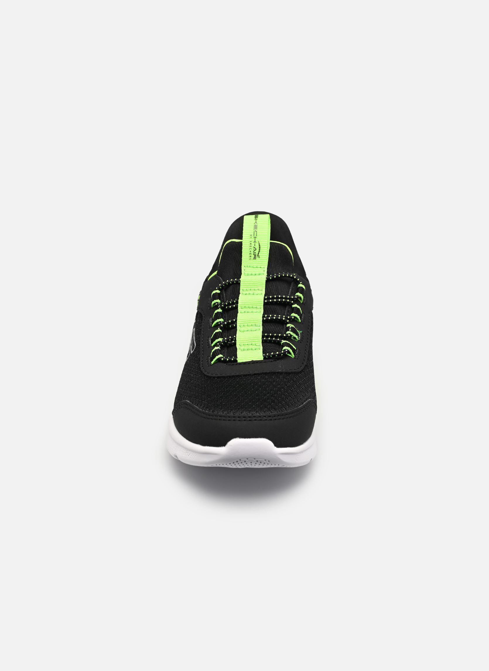 Baskets SLIP-INS Microspec Max - Brisk-Stripe garçon noir Skechers Baskets SLIP-INS Microspec Max - Brisk-Stripe garçon noir BKLM