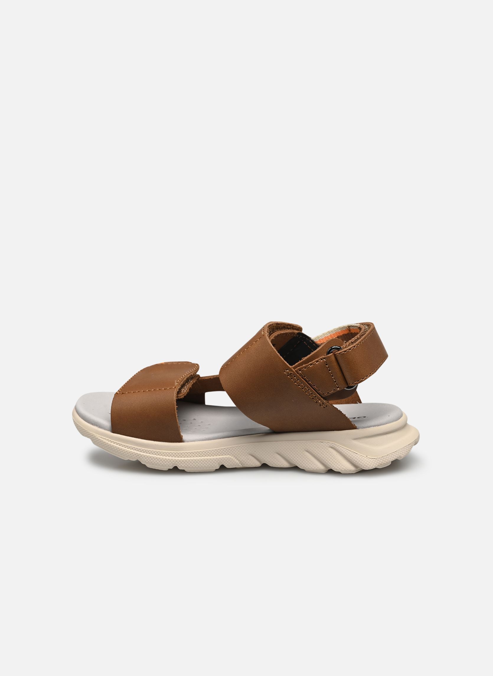 Sandales J SANDAL AIRADYUM BO D garçon marron Geox Sandales J SANDAL AIRADYUM BO D garçon marron LT BROWN/ORANGE