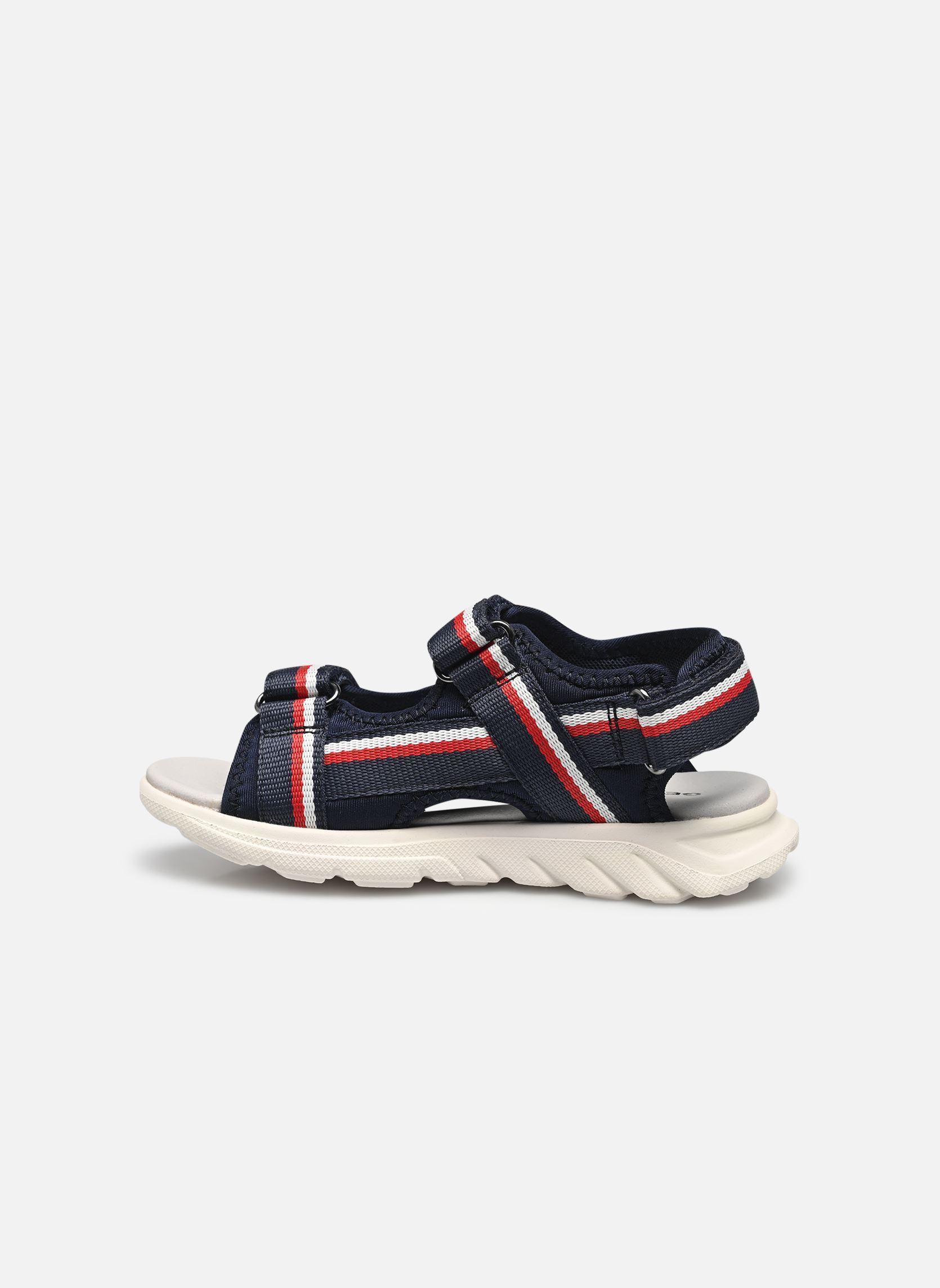 Sandales J SANDAL AIRADYUM BO E garçon bleu Geox Sandales J SANDAL AIRADYUM BO E garçon bleu Bleu Marine / Rouge
