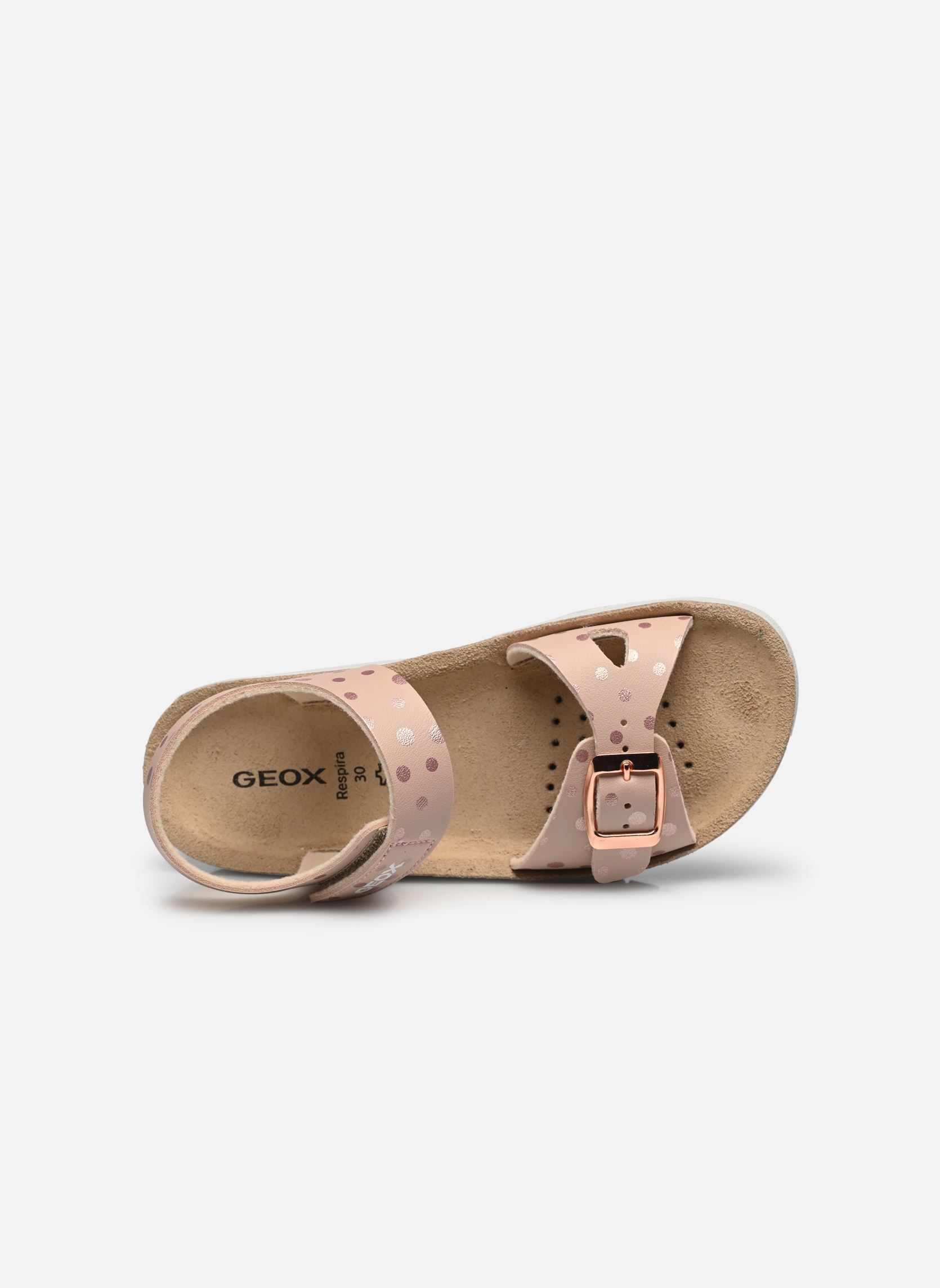Sandalen J SANDAL COSTAREI GI B meisjes roze Geox Sandalen J SANDAL COSTAREI GI B meisjes roze Rose pâle