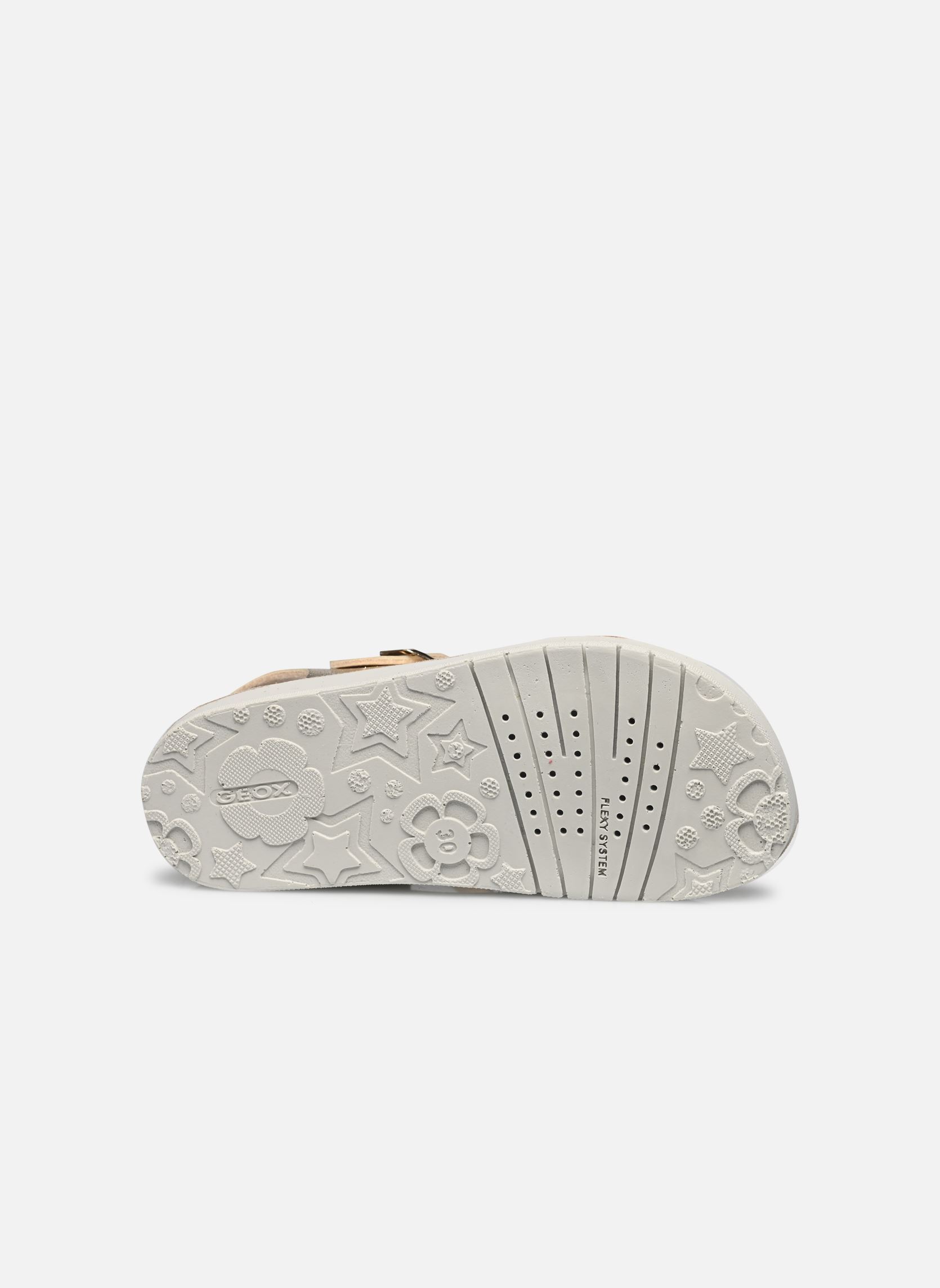 Sandalen J SANDAL COSTAREI GI A mädchen silber Geox Sandalen J SANDAL COSTAREI GI A mädchen silber Platine