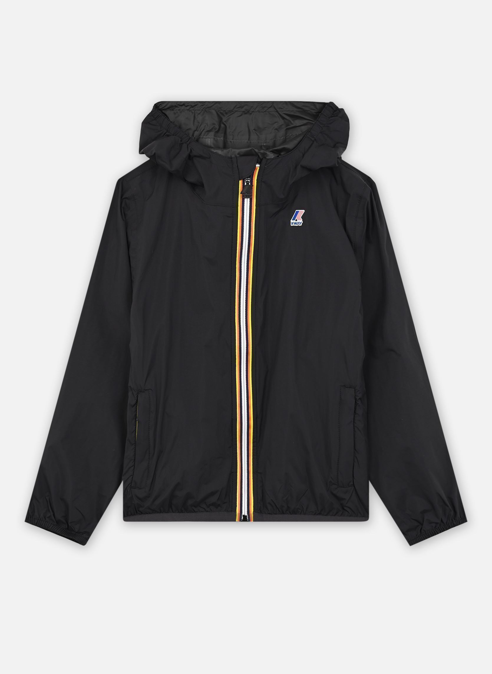Wasserdichte Windbreaker / Wasserdichte Windjacken P. LE VRAI 4.0 CLAUDE schwarz K-Way Wasserdichte Windbreaker / Wasserdichte Windjacken P. LE VRAI 4.0 CLAUDE schwarz BLACK PURE