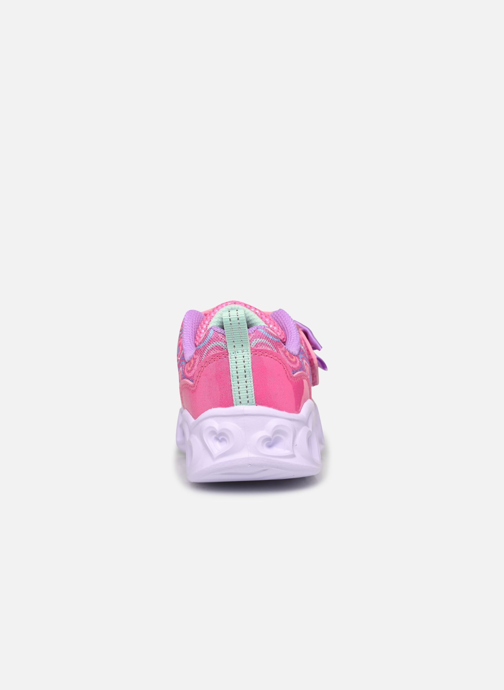 Baskets Heart Lighs - Boogie Land fille rose Skechers Baskets Heart Lighs - Boogie Land fille rose HPMT