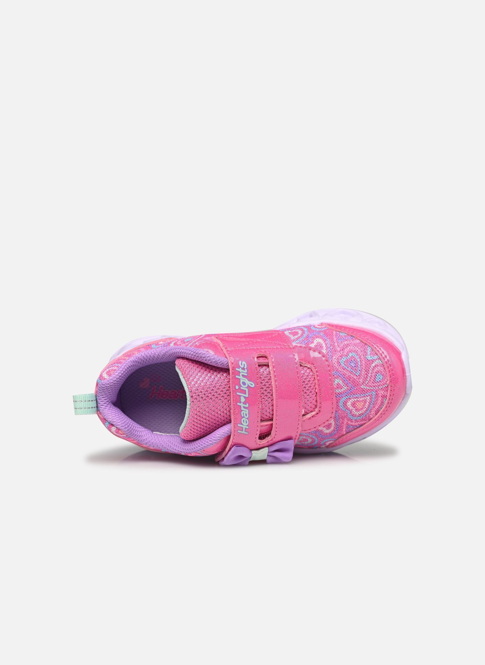 Baskets Heart Lighs - Boogie Land fille rose Skechers Baskets Heart Lighs - Boogie Land fille rose HPMT