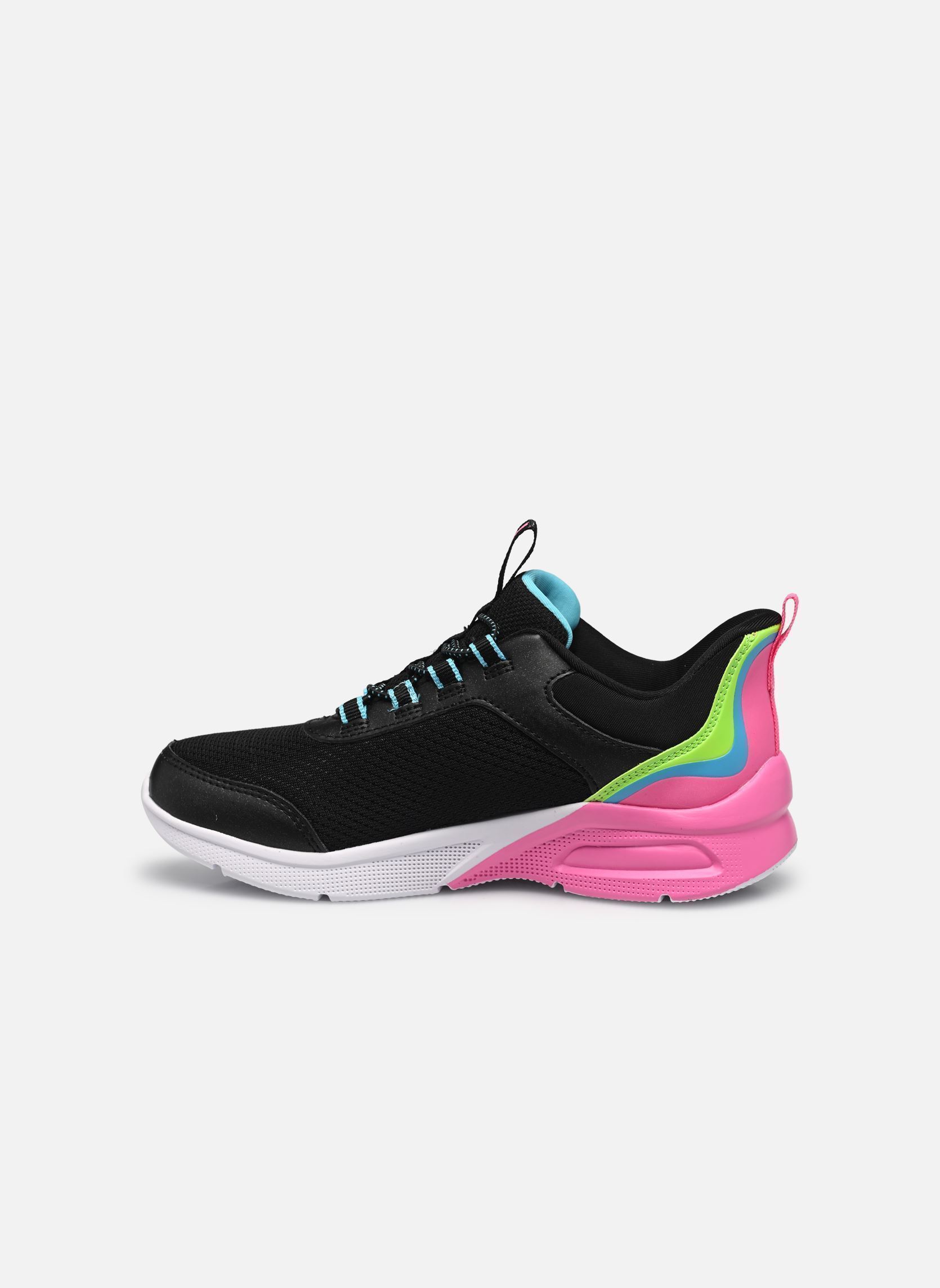 Baskets SLIP-INS Microspec Max - Color Trifecta fille noir Skechers Baskets SLIP-INS Microspec Max - Color Trifecta fille noir BKMT