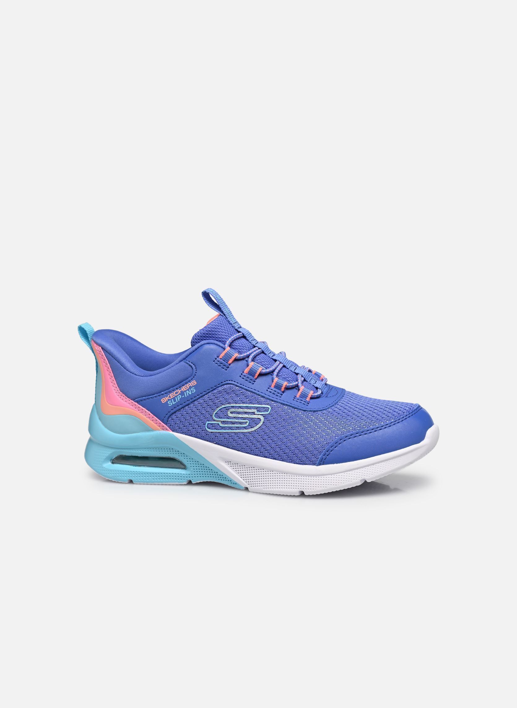 Baskets SLIP-INS Microspec Max - Color Trifecta fille violet Skechers Baskets SLIP-INS Microspec Max - Color Trifecta fille violet BLMT