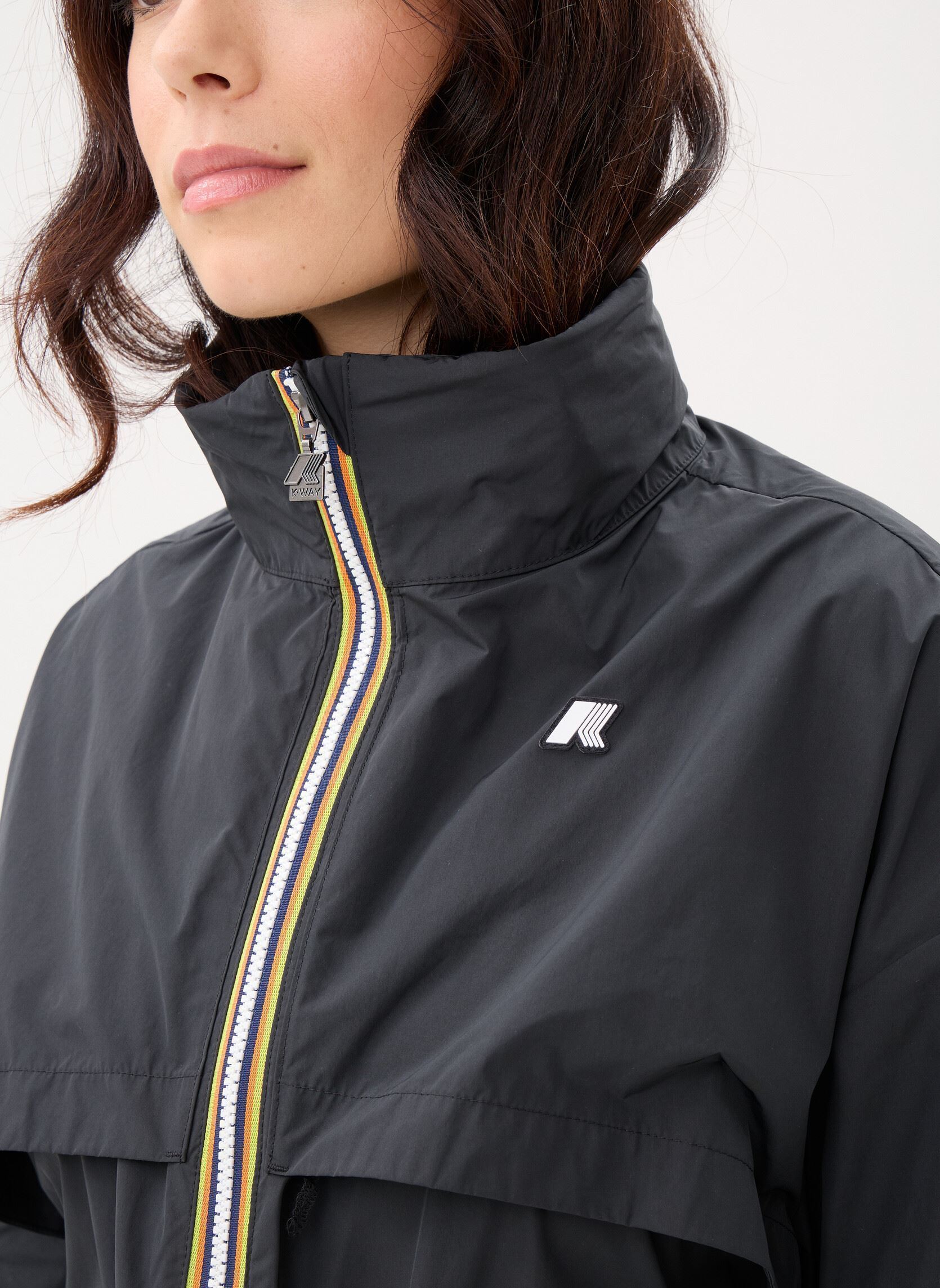 Trenchcoats AUBE MEMORY TOUCH dames zwart K-Way Trenchcoats AUBE MEMORY TOUCH dames zwart BLACK PURE
