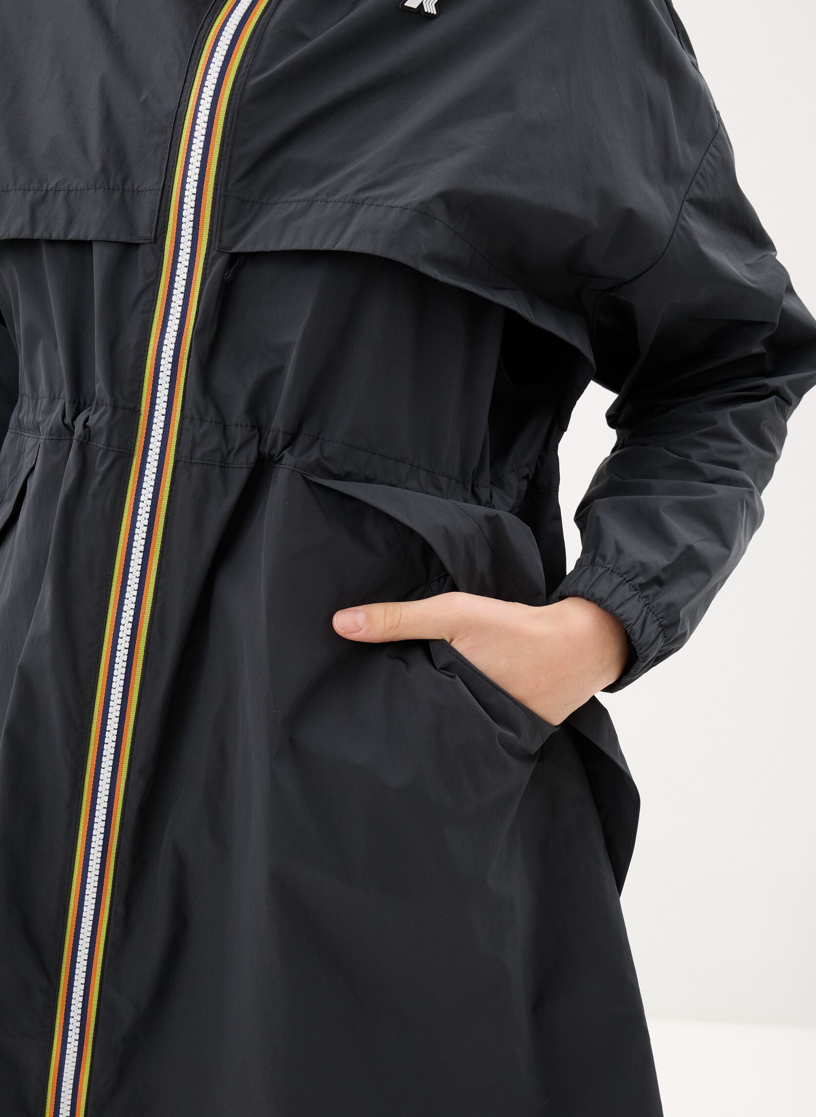 Trenchcoats AUBE MEMORY TOUCH dames zwart K-Way Trenchcoats AUBE MEMORY TOUCH dames zwart BLACK PURE