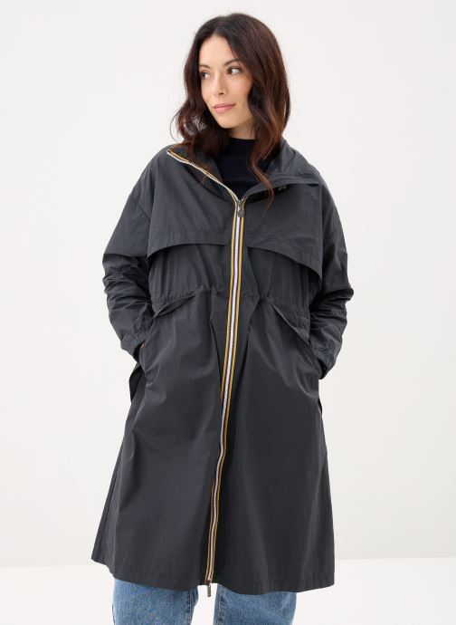 K-Way Trenchcoats AUBE MEMORY TOUCH dames zwart