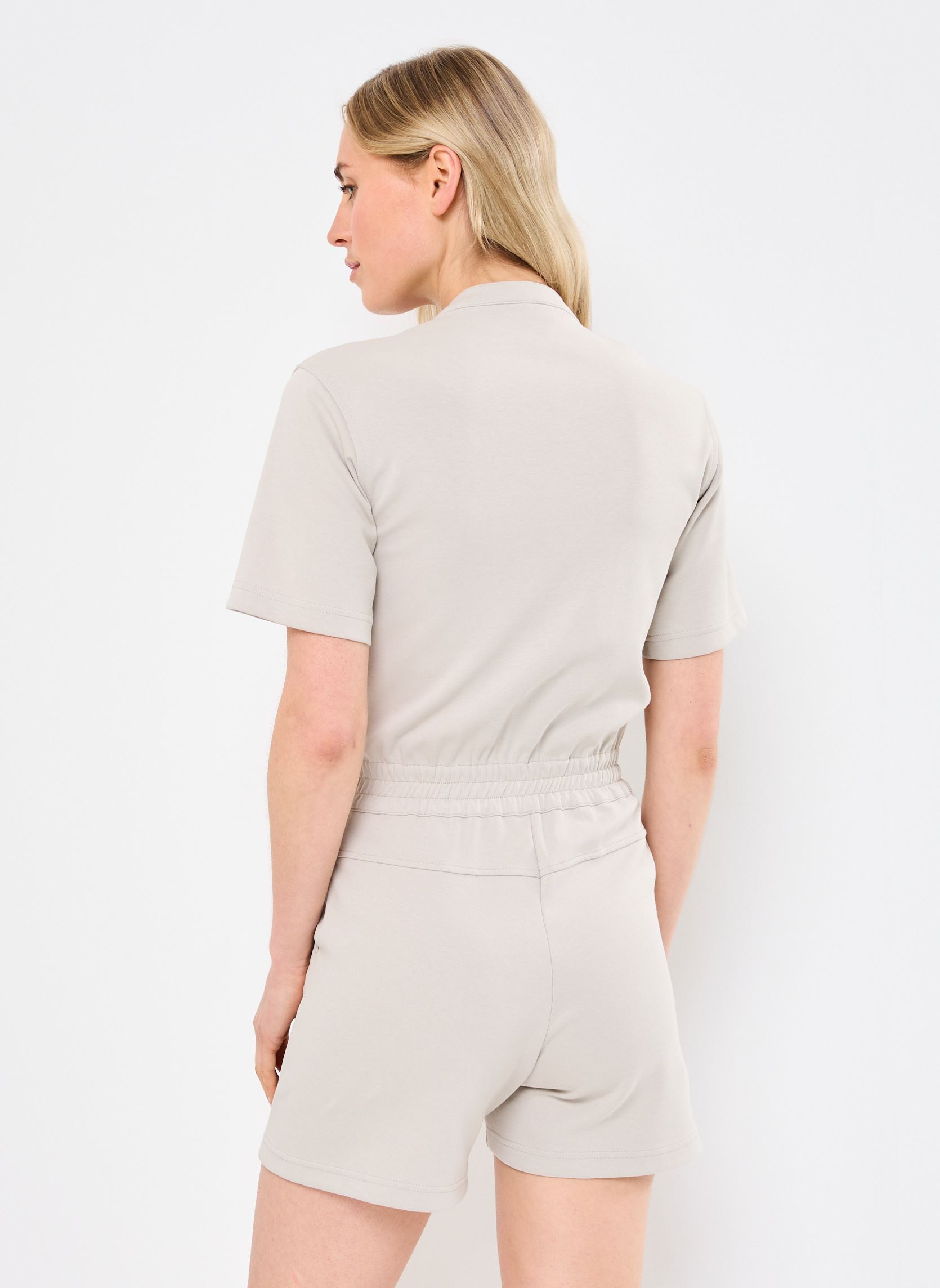 Combi-shorts ODET INTERLOCK femme beige K-Way Combi-shorts ODET INTERLOCK femme beige BEIGE LT