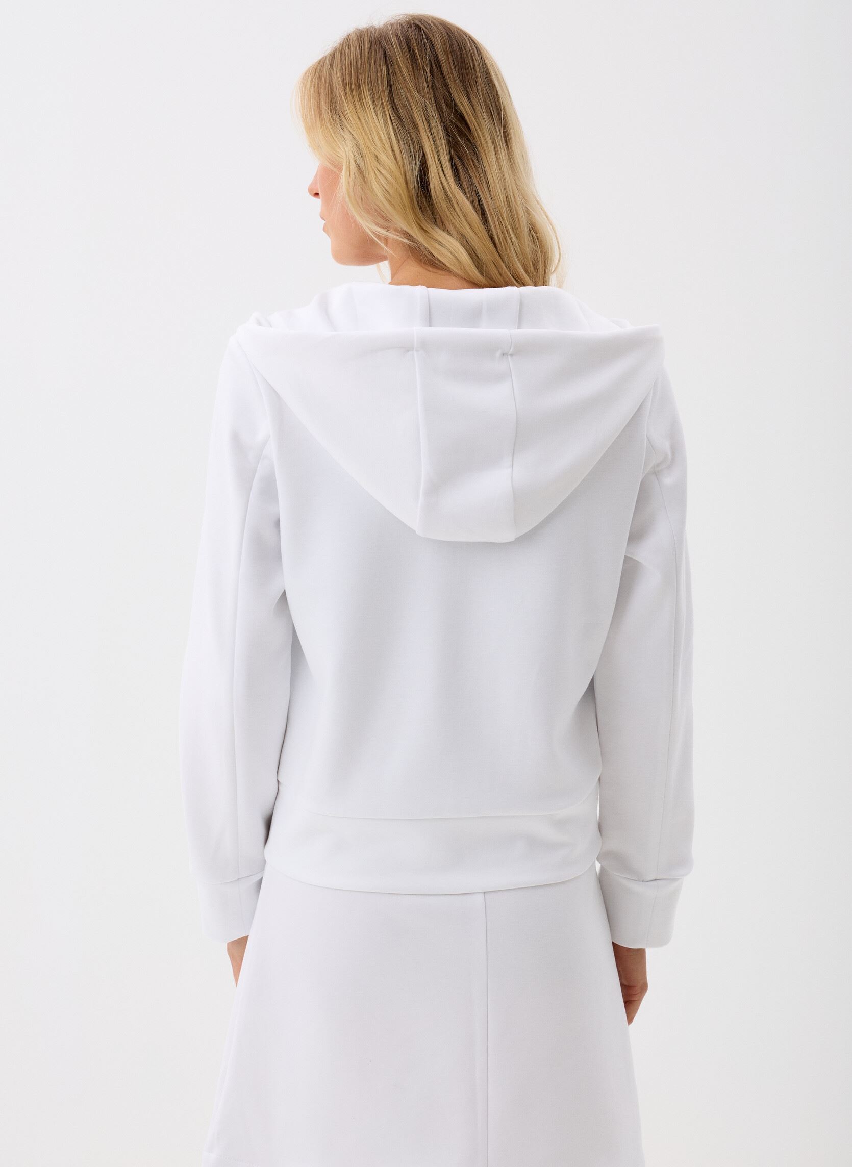 Sweaters met rits DIVINE LIGHT SPACER dames wit K-Way Sweaters met rits DIVINE LIGHT SPACER dames wit WHITE