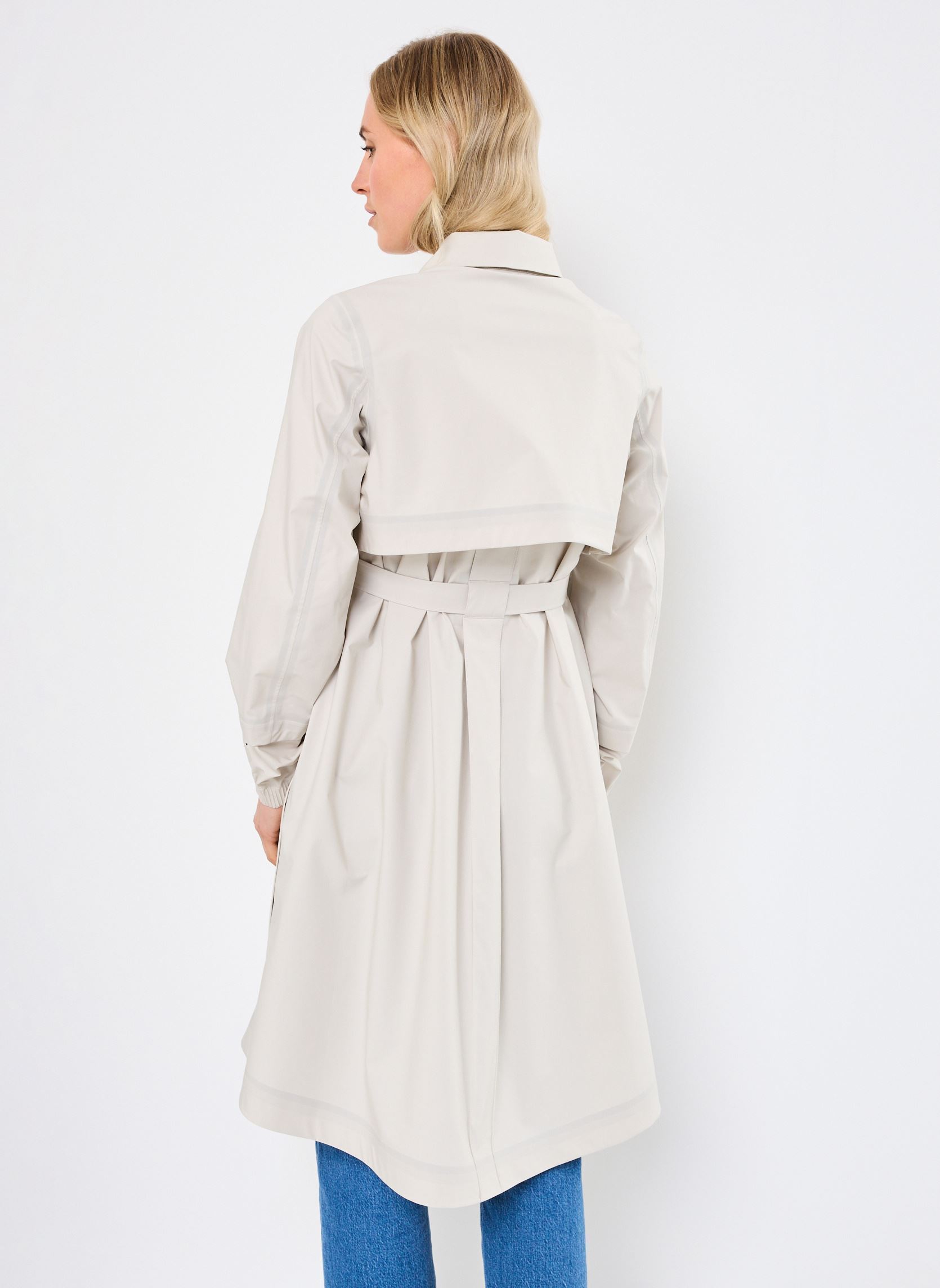 Trenchcoats JESY 3L POPLIN damen beige K-Way Trenchcoats JESY 3L POPLIN damen beige BEIGE LT - WHITE
