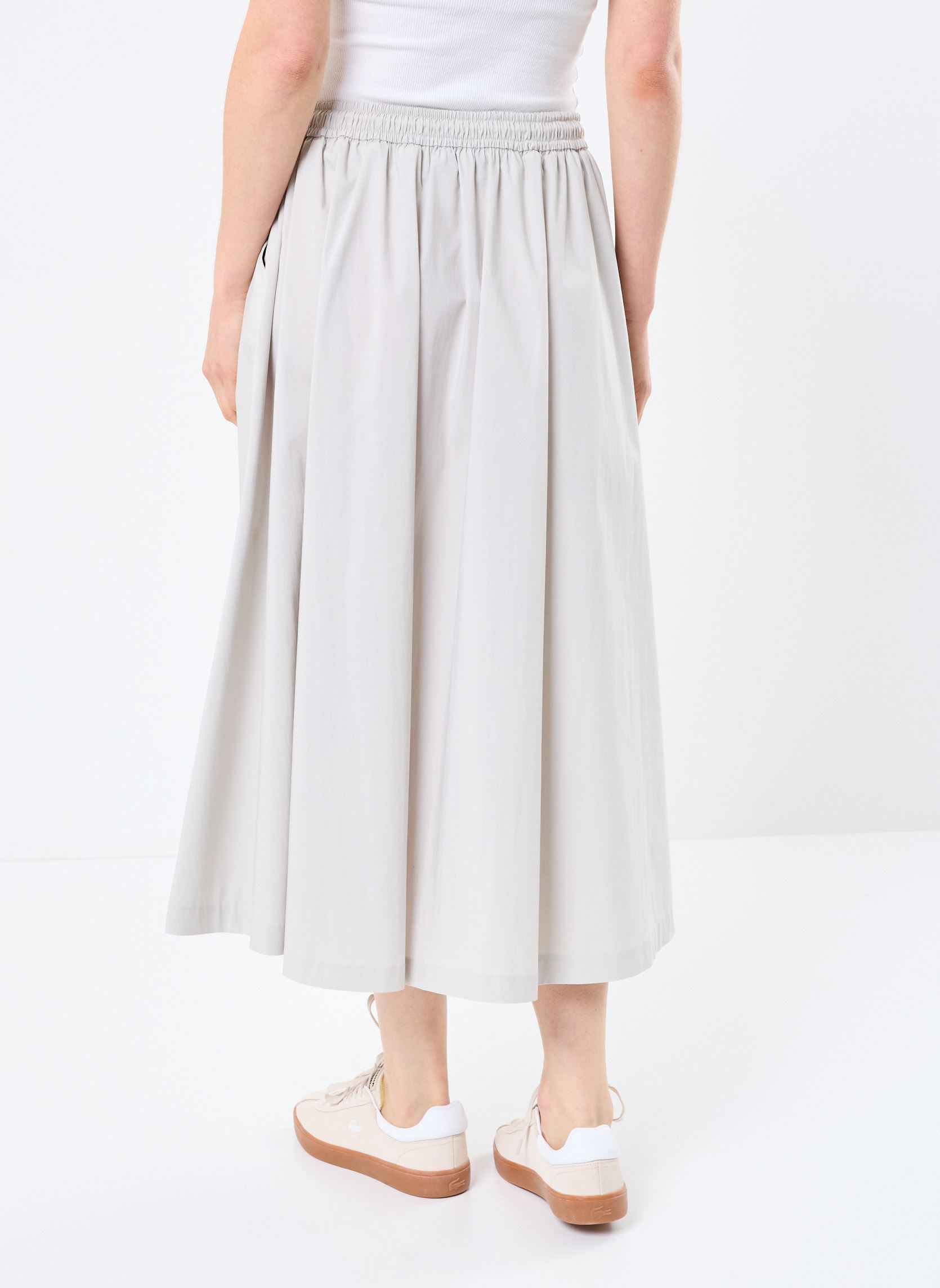 Jupes mi-longues MOSELLA LIGHT POPLIN TECH femme beige K-Way Jupes mi-longues MOSELLA LIGHT POPLIN TECH femme beige BEIGE LT