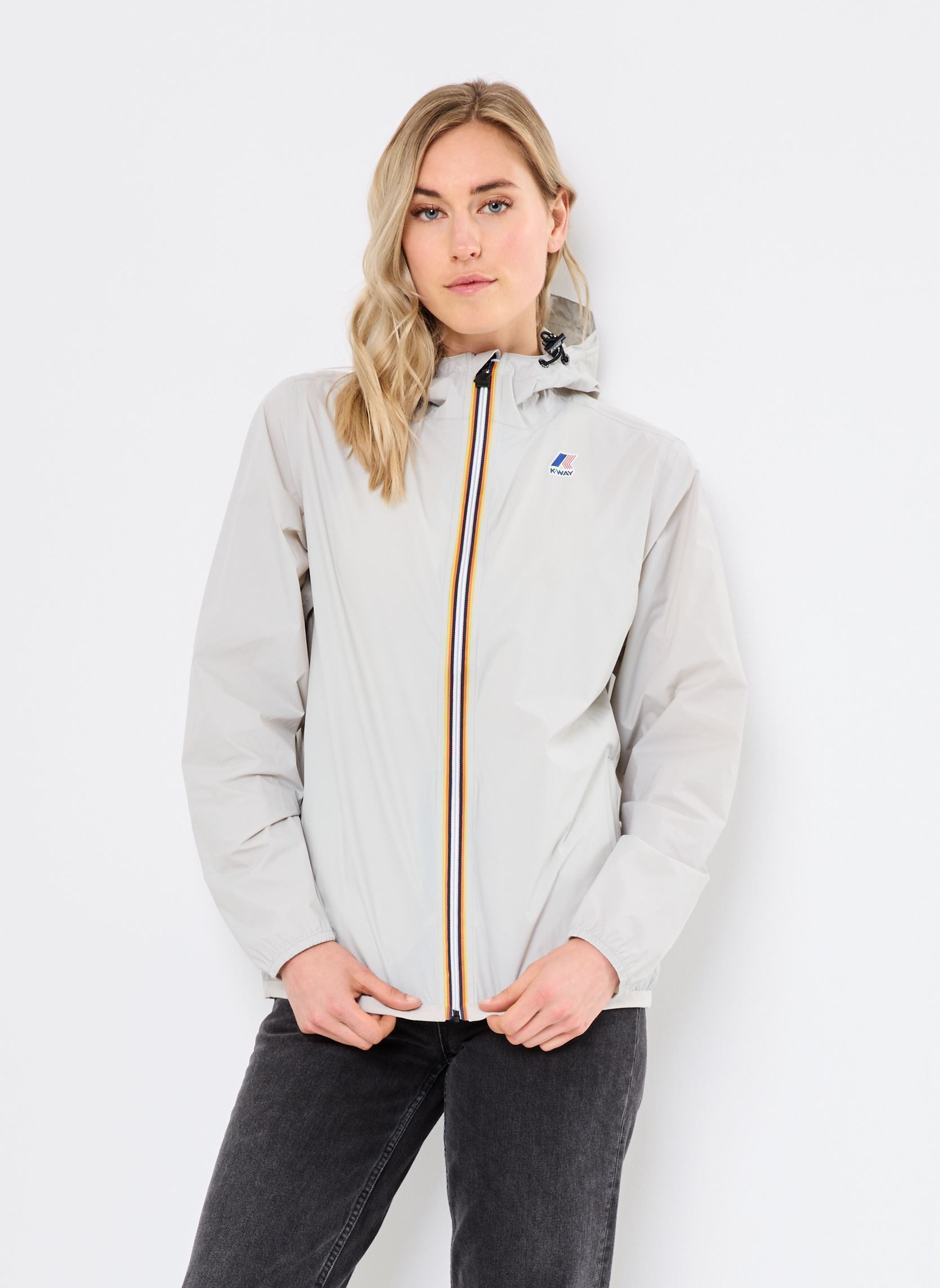 Vestes imperméable LE VRAI 4.0 CLAUDE - Unisexe beige K-Way Vestes imperméable LE VRAI 4.0 CLAUDE - Unisexe beige BEIGE LT