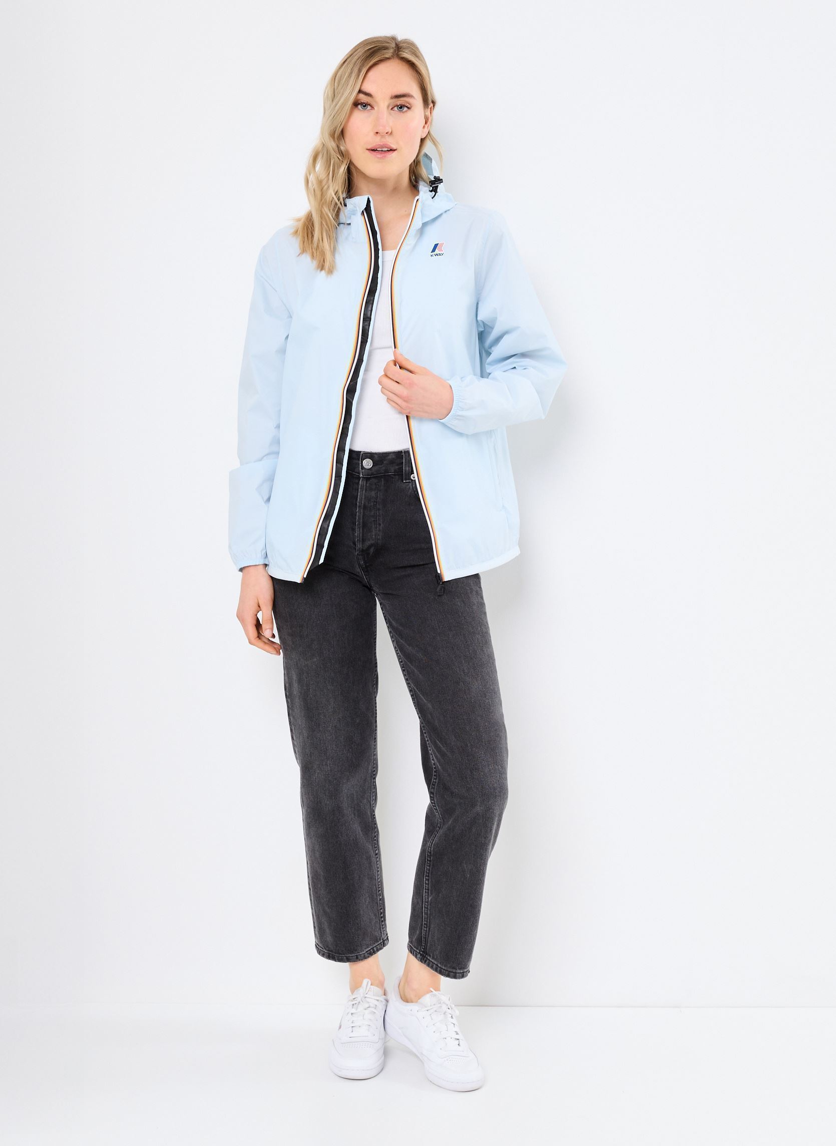 Vestes imperméable LE VRAI 4.0 CLAUDE - Unisexe bleu K-Way Vestes imperméable LE VRAI 4.0 CLAUDE - Unisexe bleu BLUE BABY