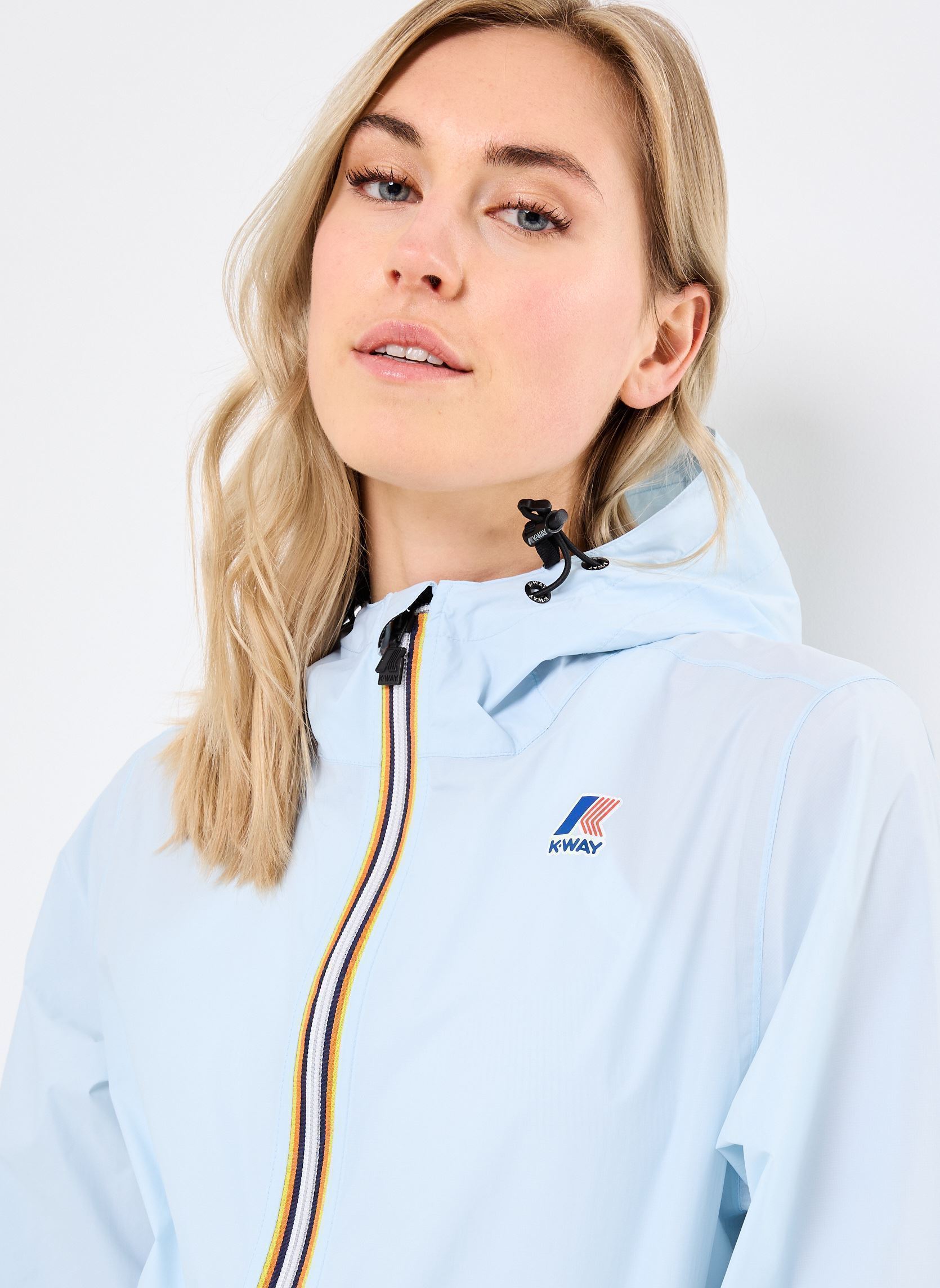 Vestes imperméable LE VRAI 4.0 CLAUDE - Unisexe bleu K-Way Vestes imperméable LE VRAI 4.0 CLAUDE - Unisexe bleu BLUE BABY