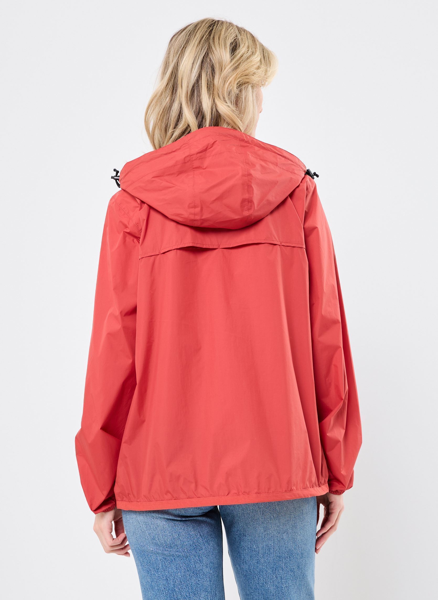 Vestes imperméable LE VRAI 4.0 CLAUDE - Unisexe rouge K-Way Vestes imperméable LE VRAI 4.0 CLAUDE - Unisexe rouge RED JASPER