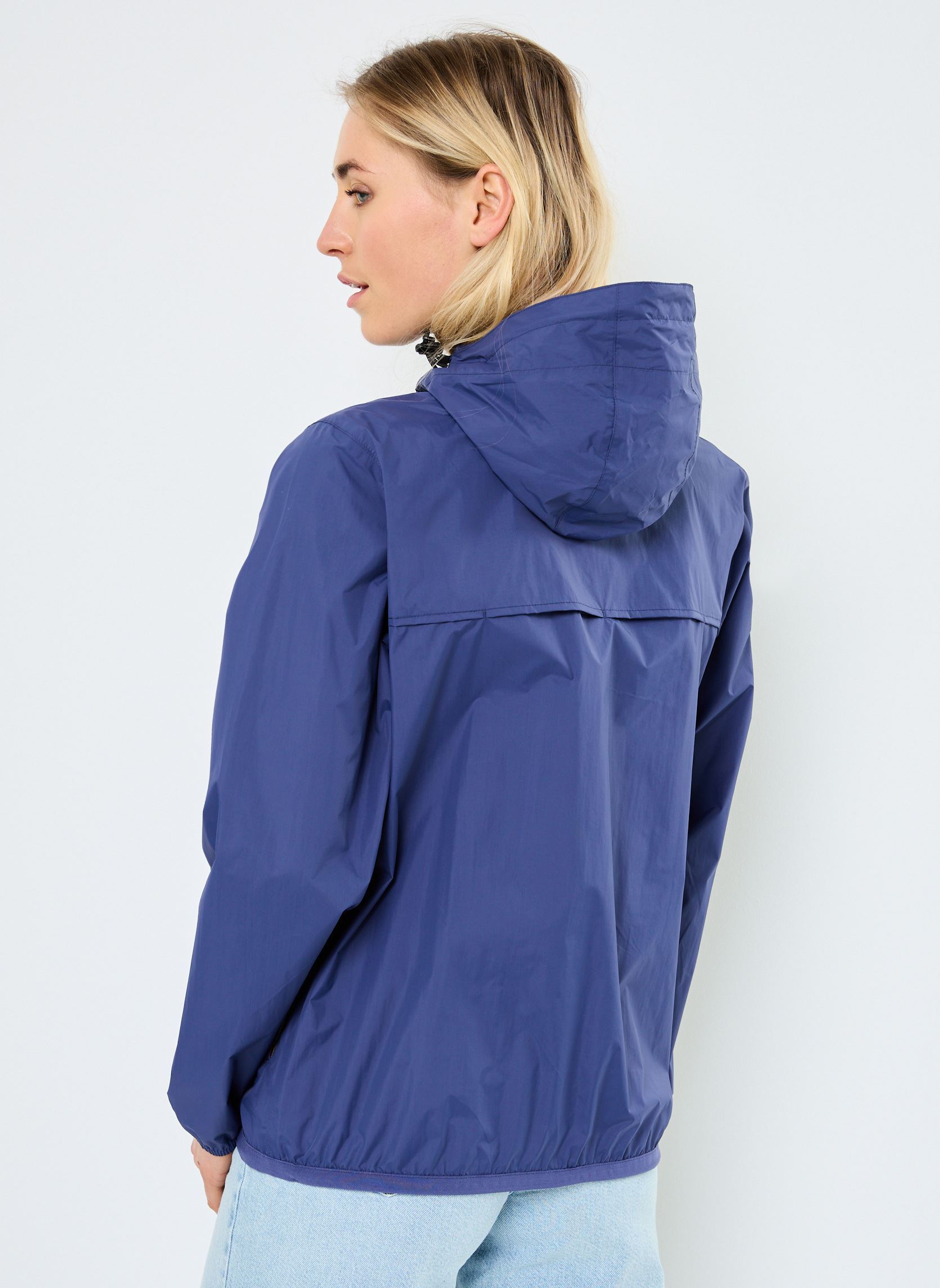 Regenjacken LE VRAI 4.0 CLAUDE - Unisexe blau K-Way Regenjacken LE VRAI 4.0 CLAUDE - Unisexe blau BLUE DEEP COBALT