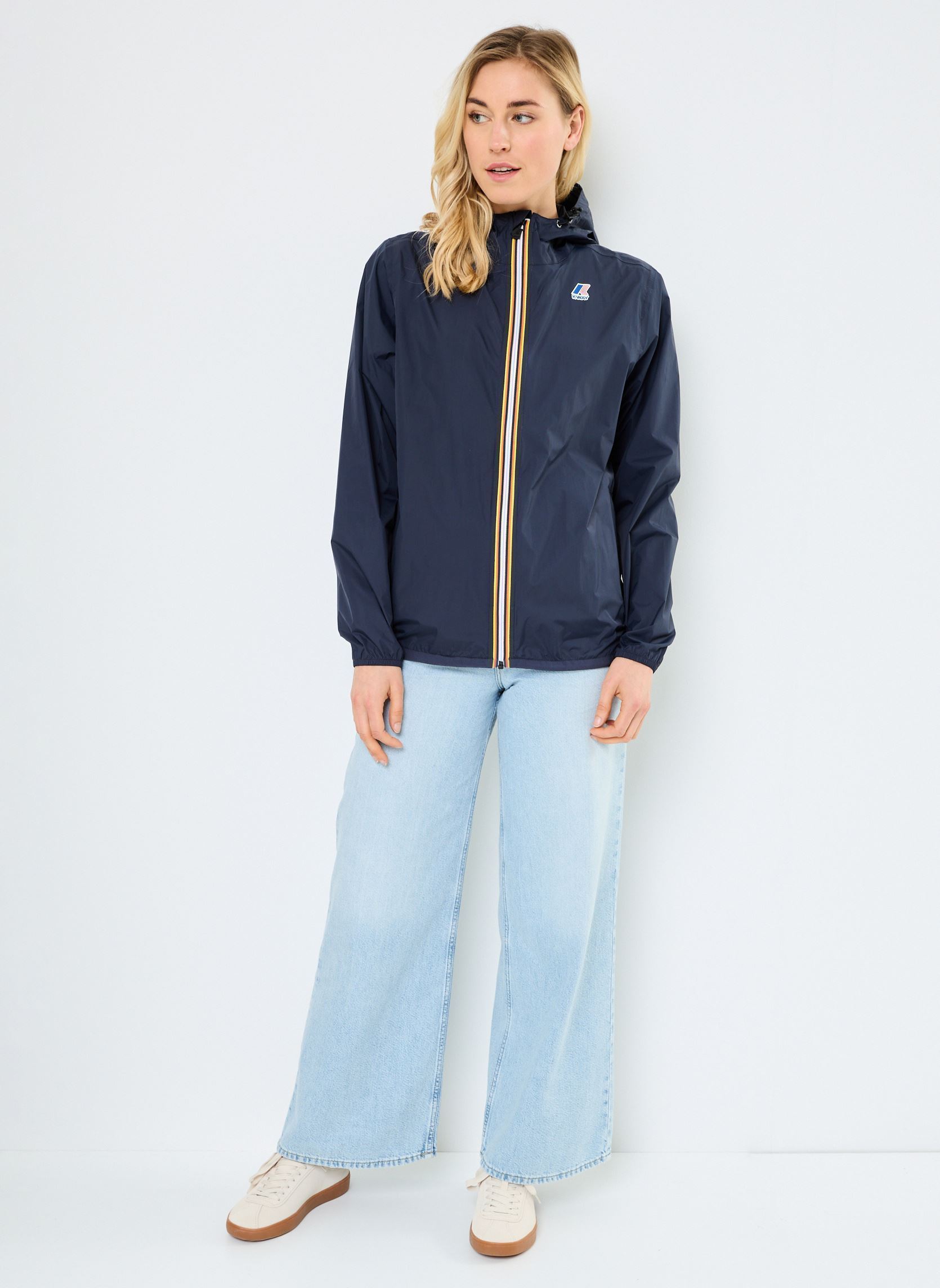 Vestes imperméable LE VRAI 4.0 CLAUDE - Unisexe bleu K-Way Vestes imperméable LE VRAI 4.0 CLAUDE - Unisexe bleu DEPHT BLUE