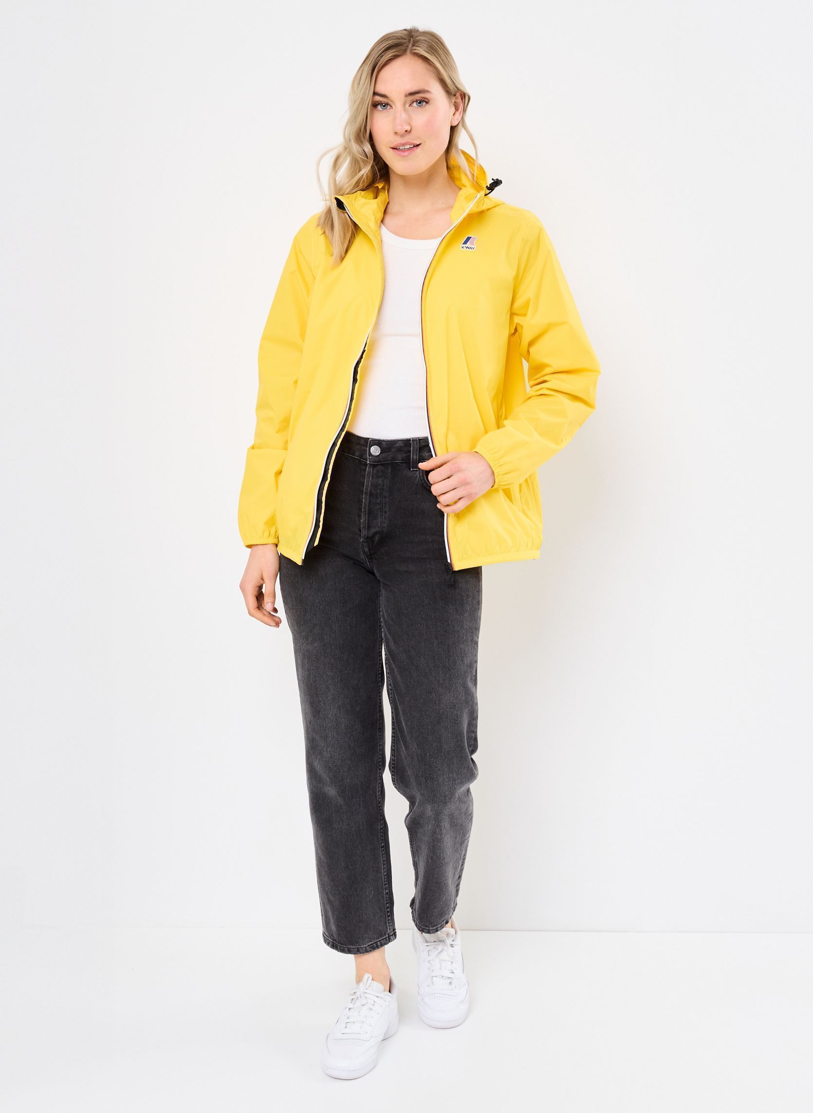 Vestes imperméable LE VRAI 4.0 CLAUDE - Unisexe jaune K-Way Vestes imperméable LE VRAI 4.0 CLAUDE - Unisexe jaune YELLOW DK