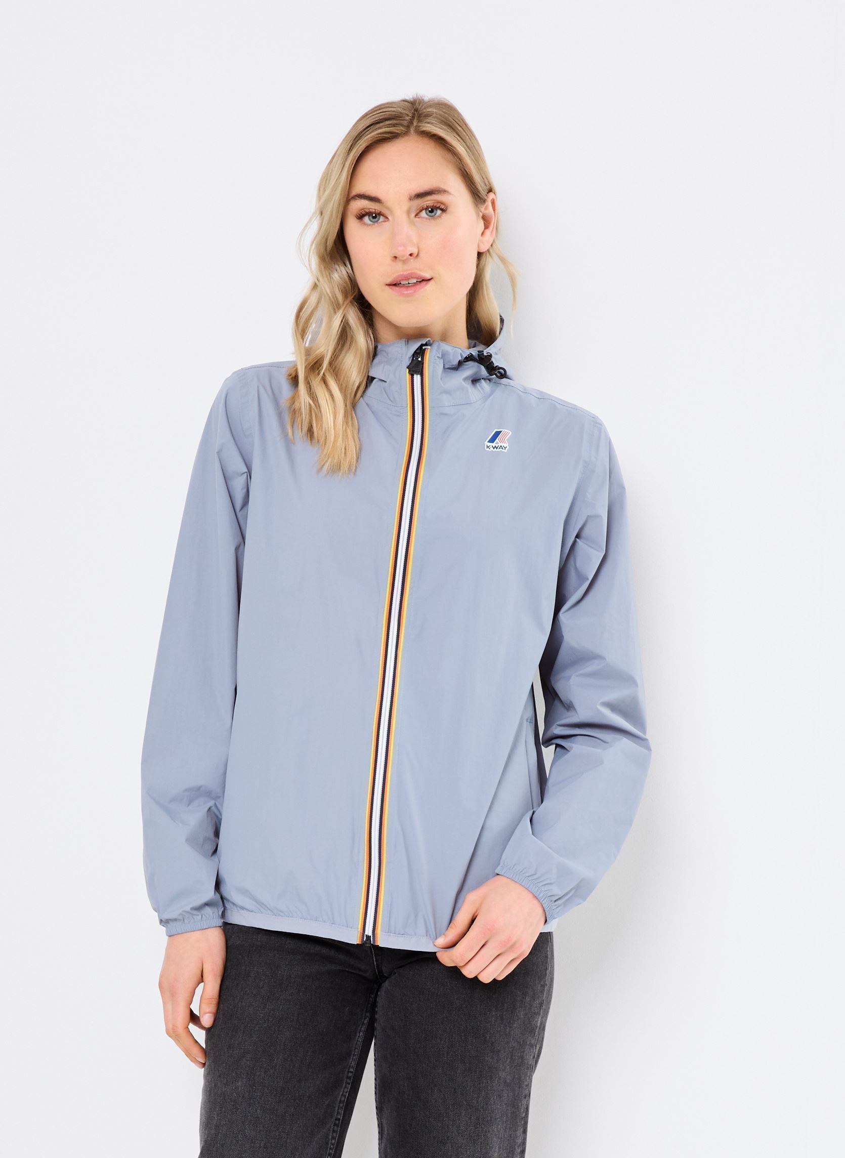 Vestes imperméable LE VRAI 4.0 CLAUDE - Unisexe gris K-Way Vestes imperméable LE VRAI 4.0 CLAUDE - Unisexe gris GREY MD