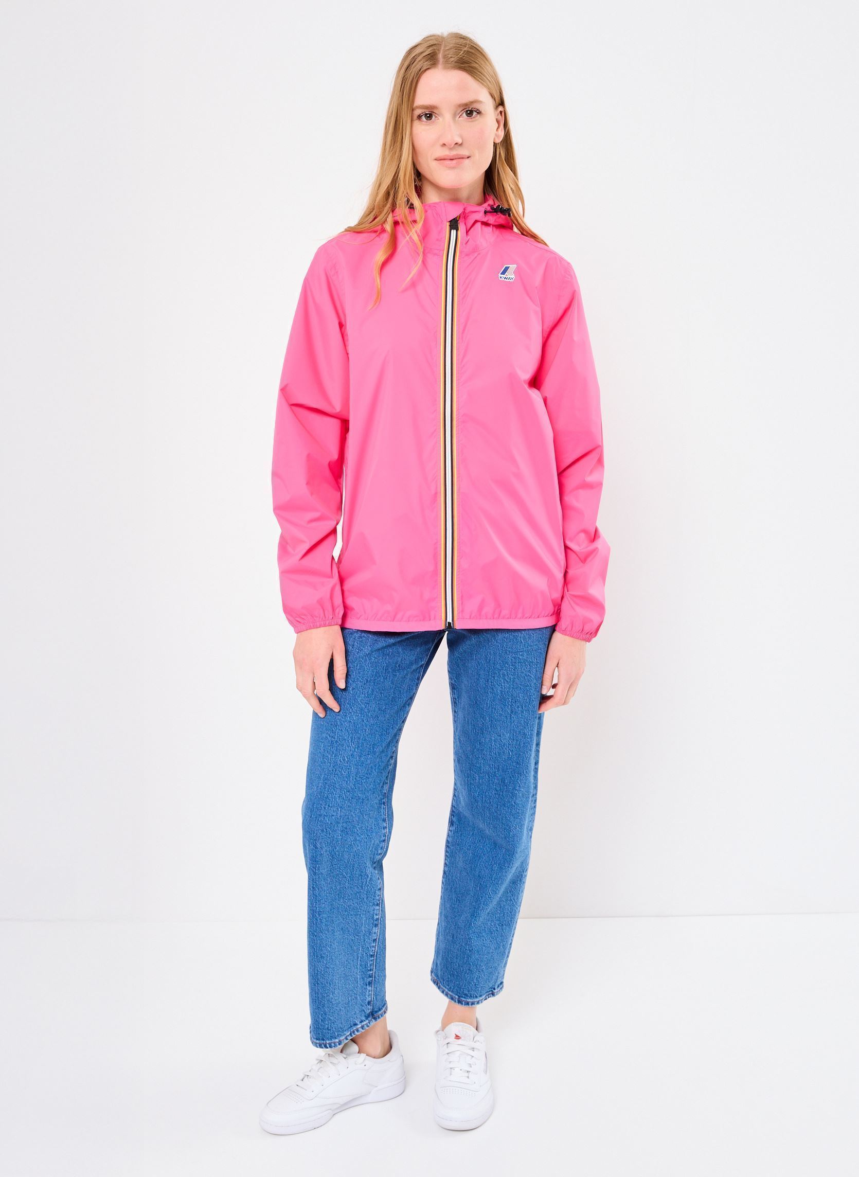 Vestes imperméable LE VRAI 4.0 CLAUDE - Unisexe rose K-Way Vestes imperméable LE VRAI 4.0 CLAUDE - Unisexe rose PINK INTENSE